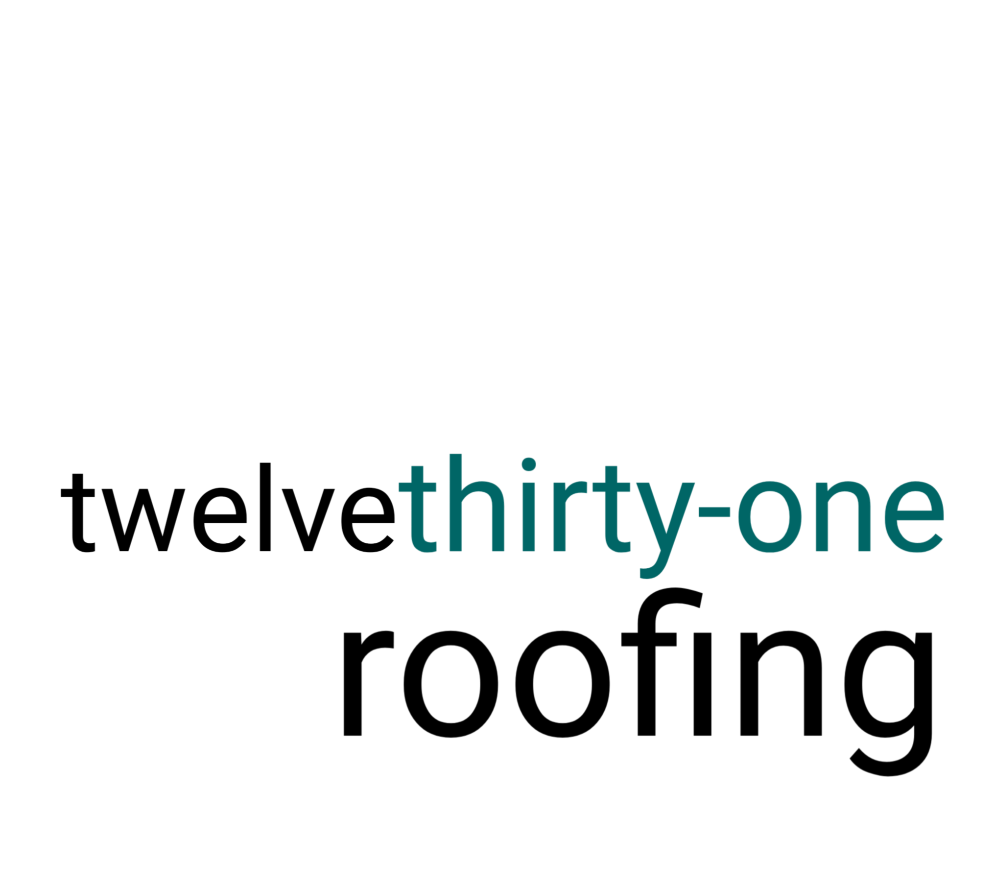 Twelve Thirty-One Roofing Logo
