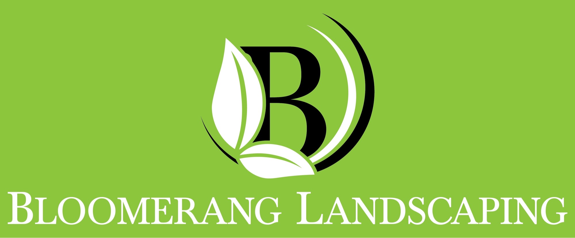 Bloomerang Landscaping Logo