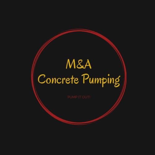 M&A Concrete Pumping Logo