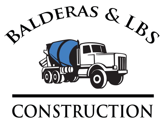 Balderas & LBS Concrete Logo
