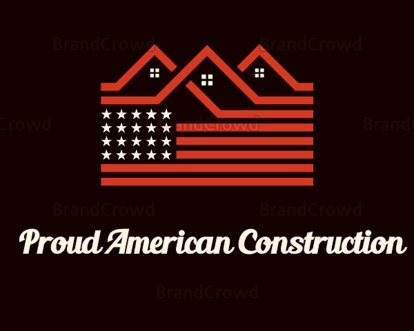 Proud American Construction Logo