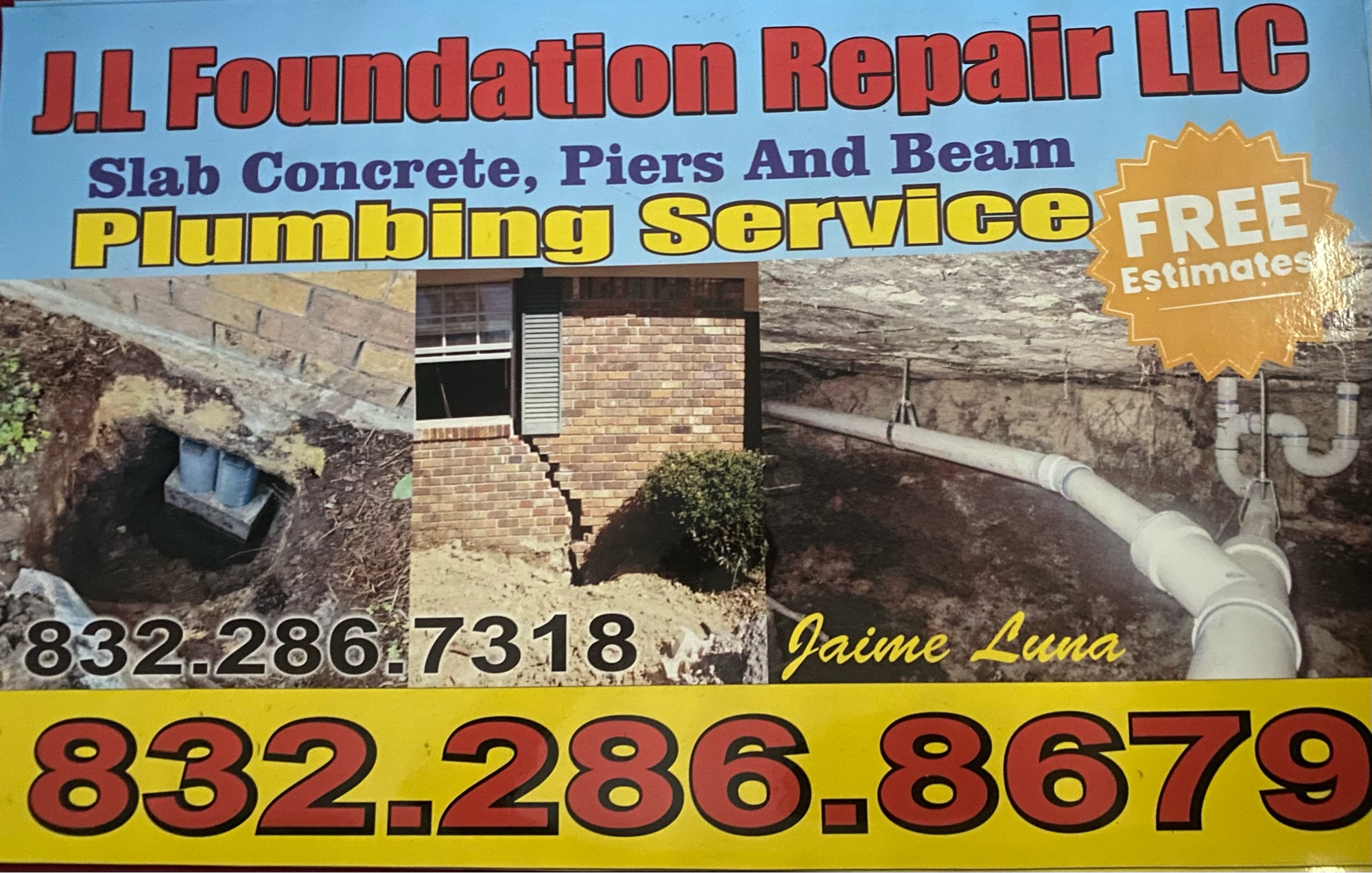 JL Foundation Repair Services Logo