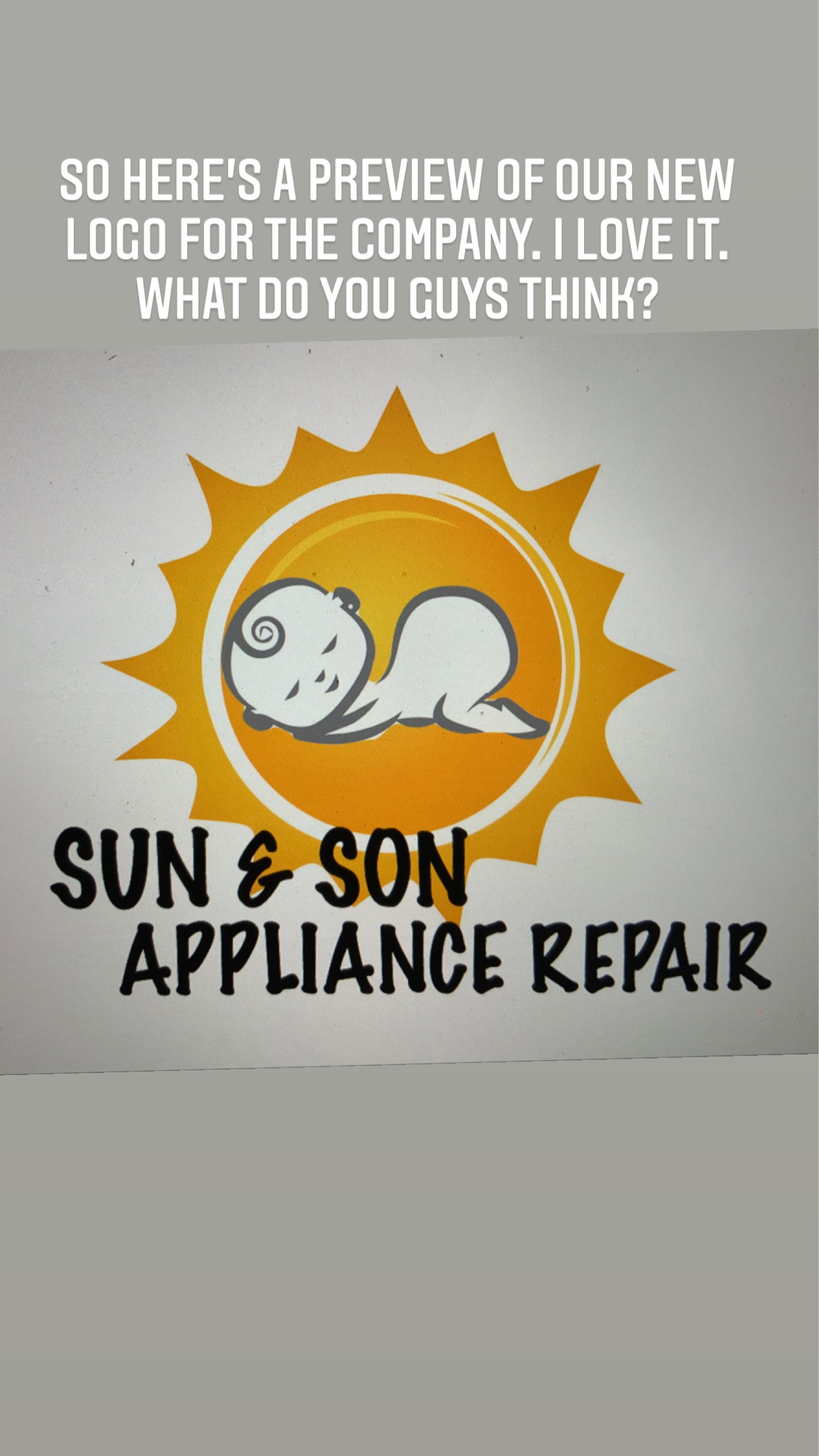 Sun & Son Appliance Repair Logo