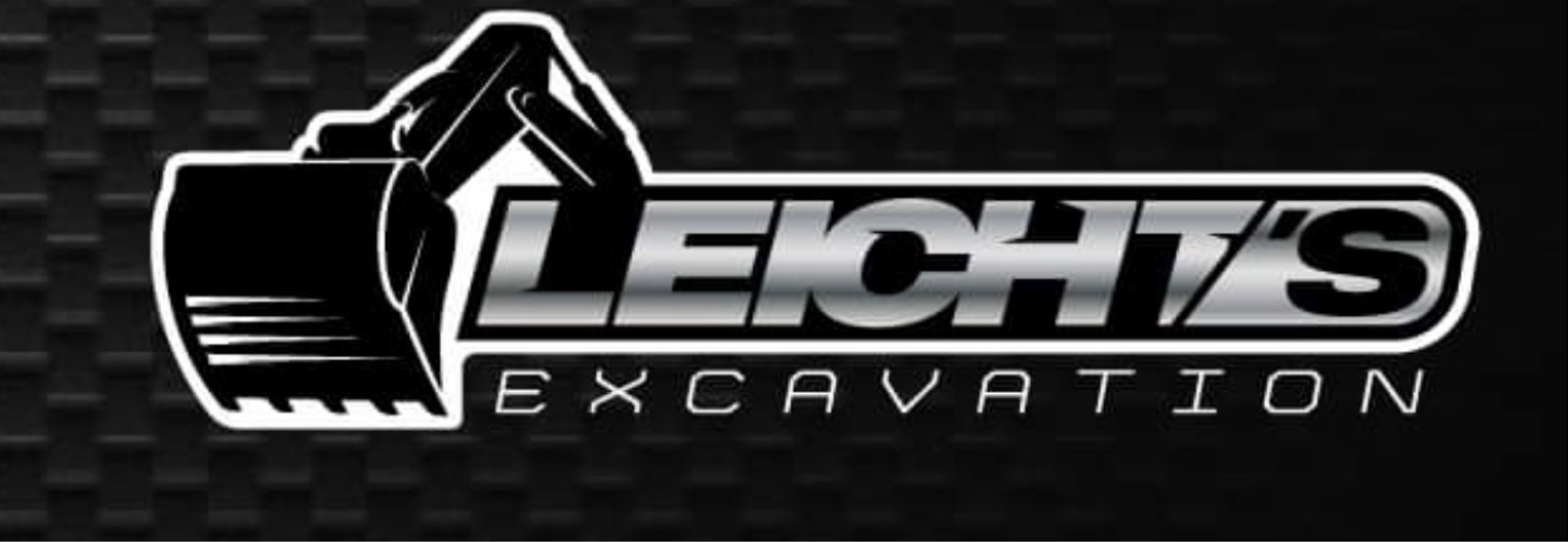 Leicht's Excavating Logo