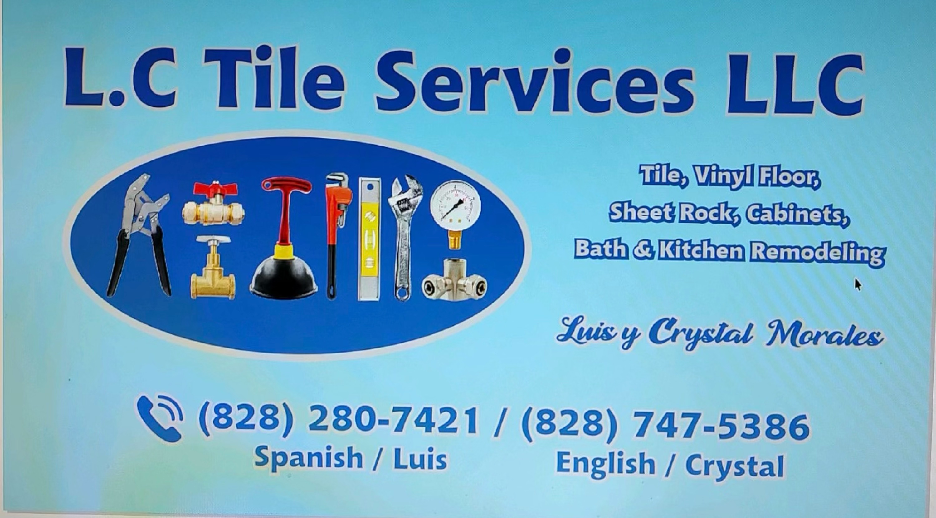 L.C. Tile & Services Logo
