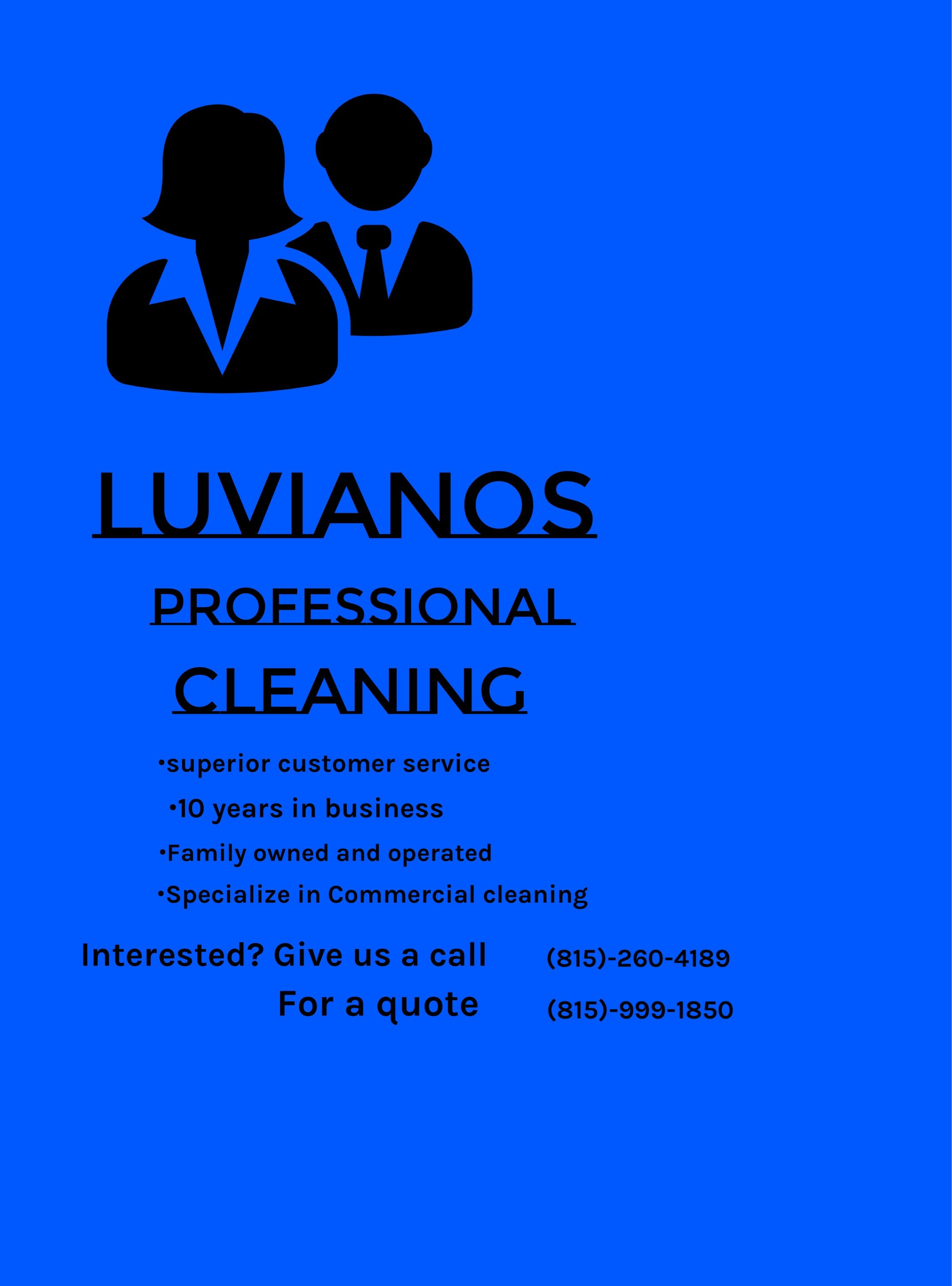 Luvianos Professional Cleaning Service Logo