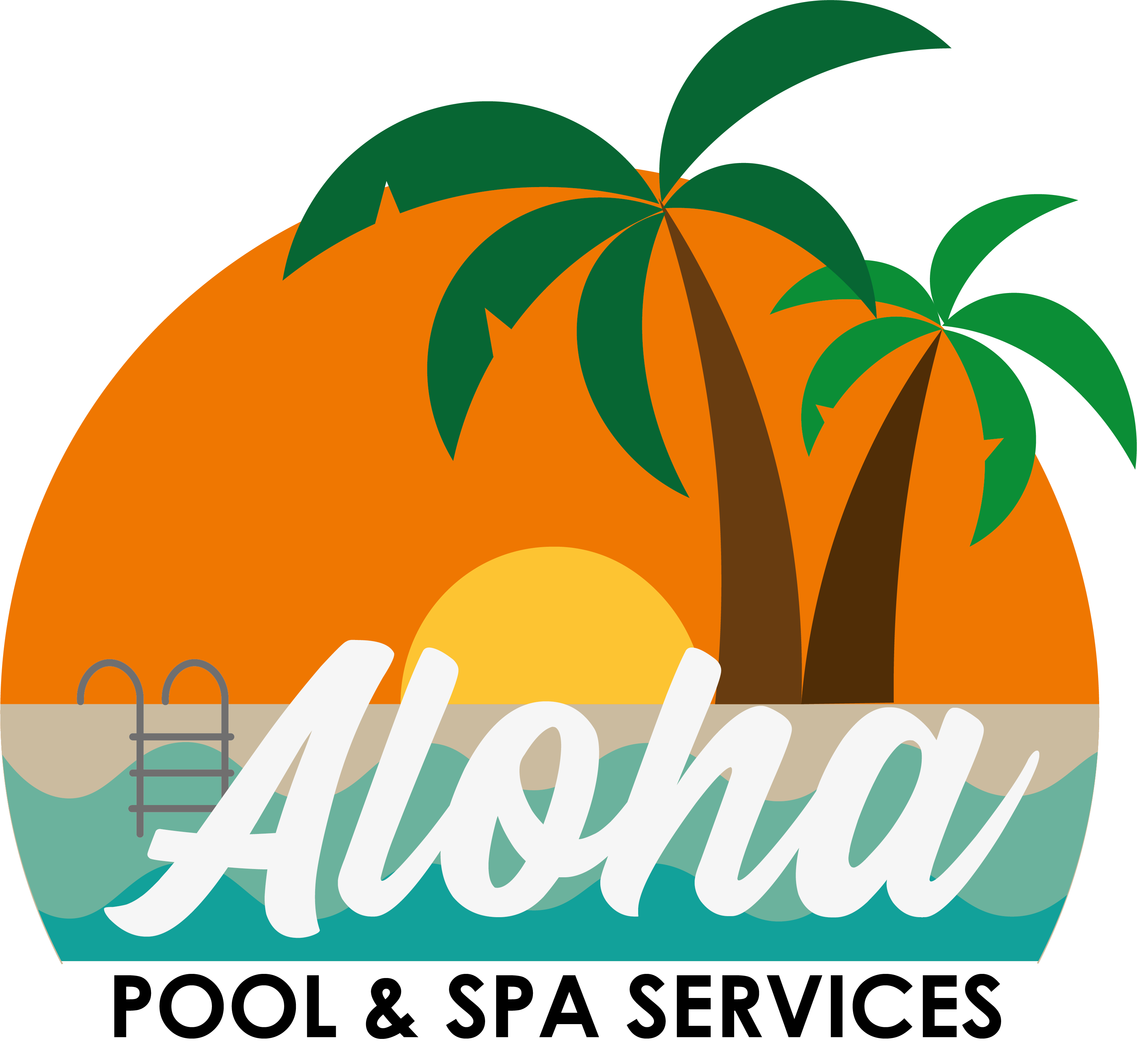 Aloha Pool & Spa, LLC Logo