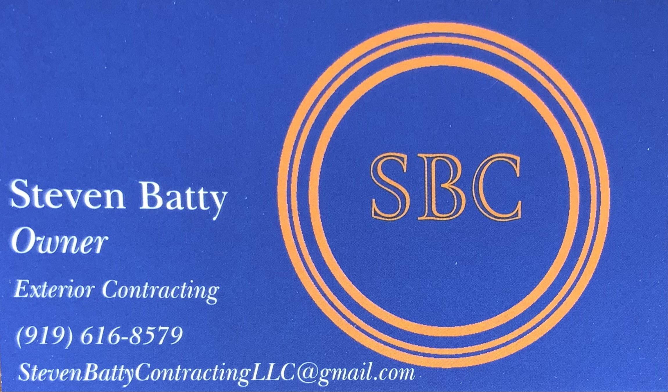 Steven Batty Contracting Logo