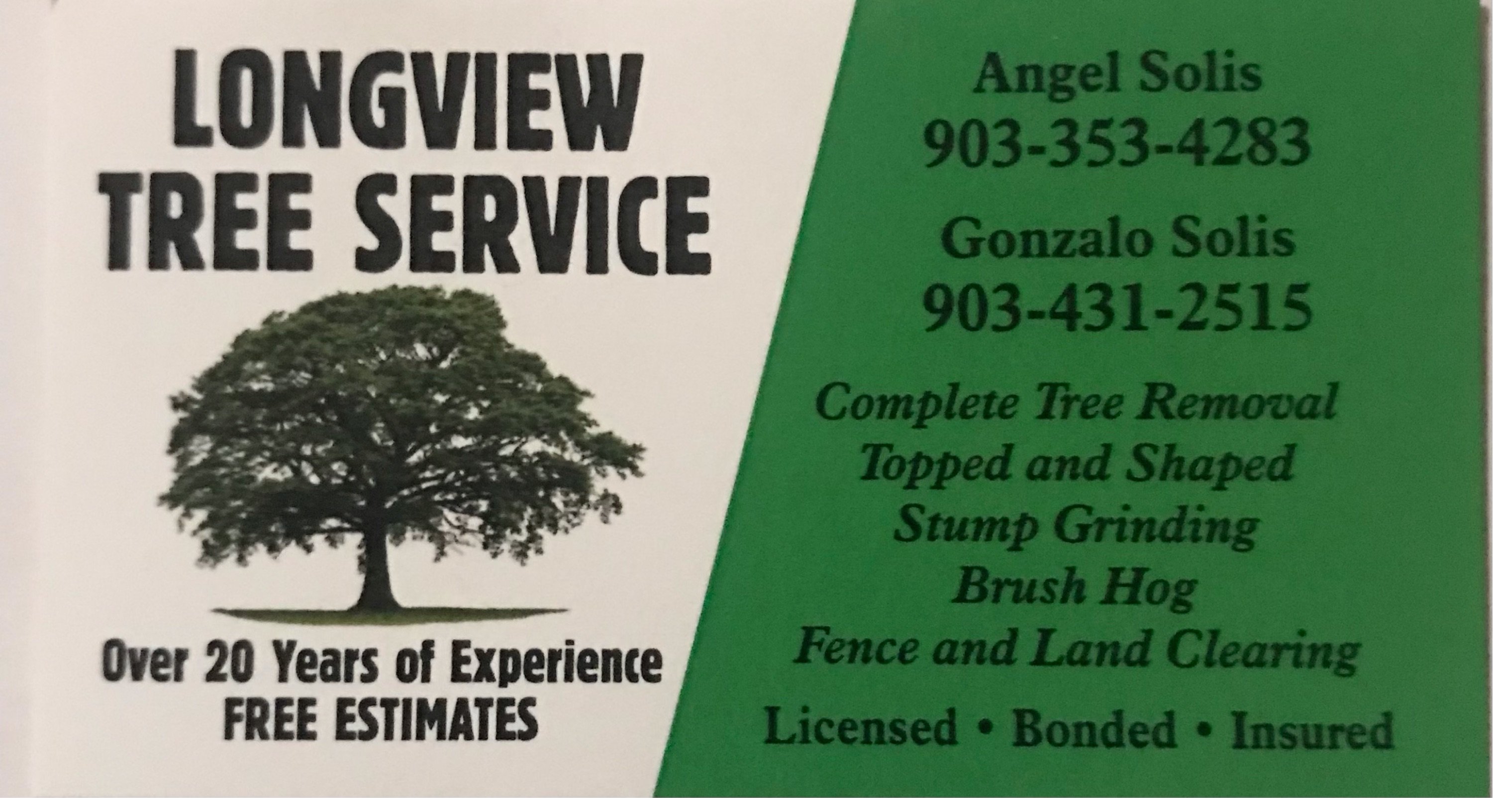 Longview Tree Service Logo