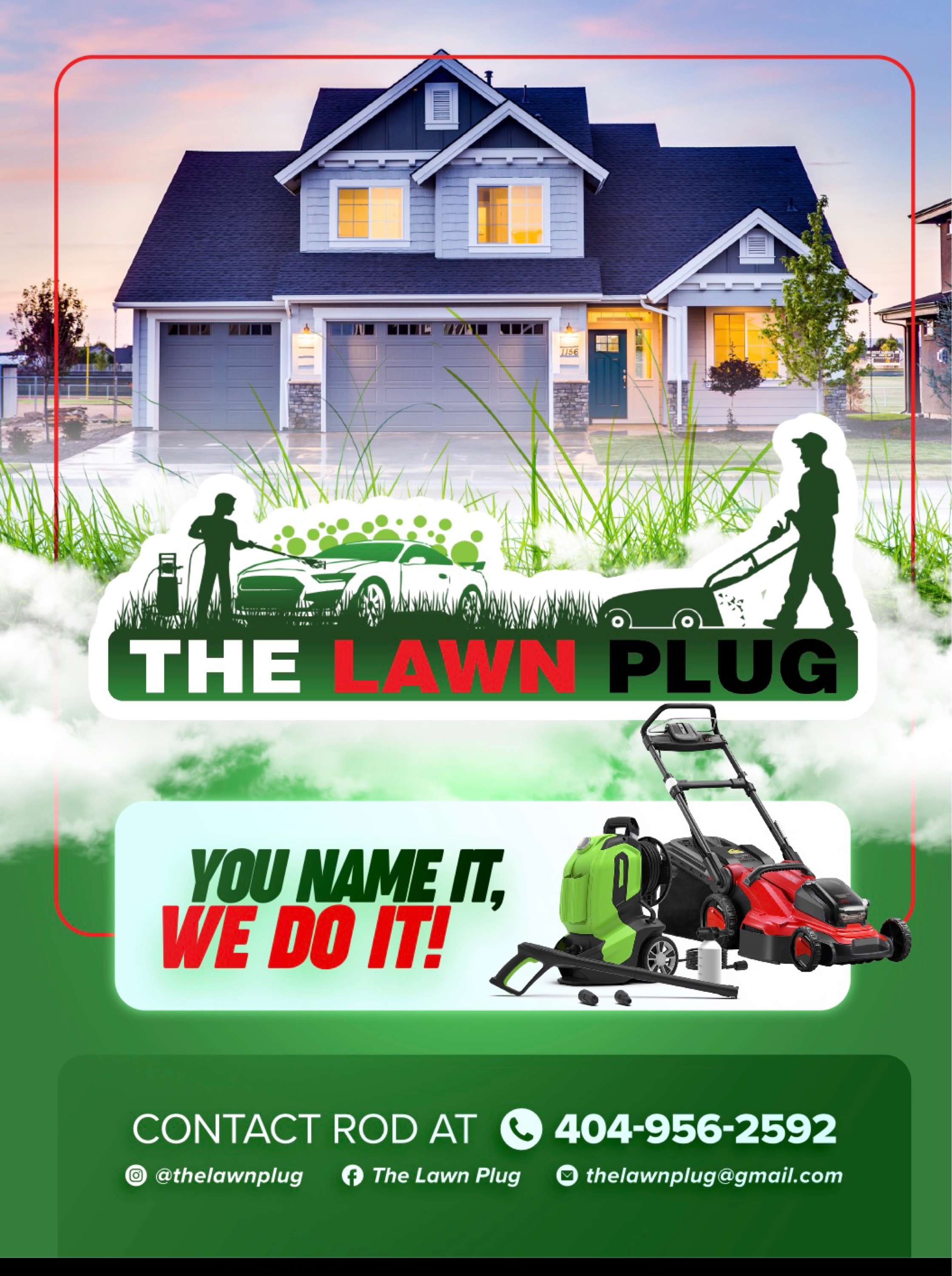 The Lawn Plug Logo