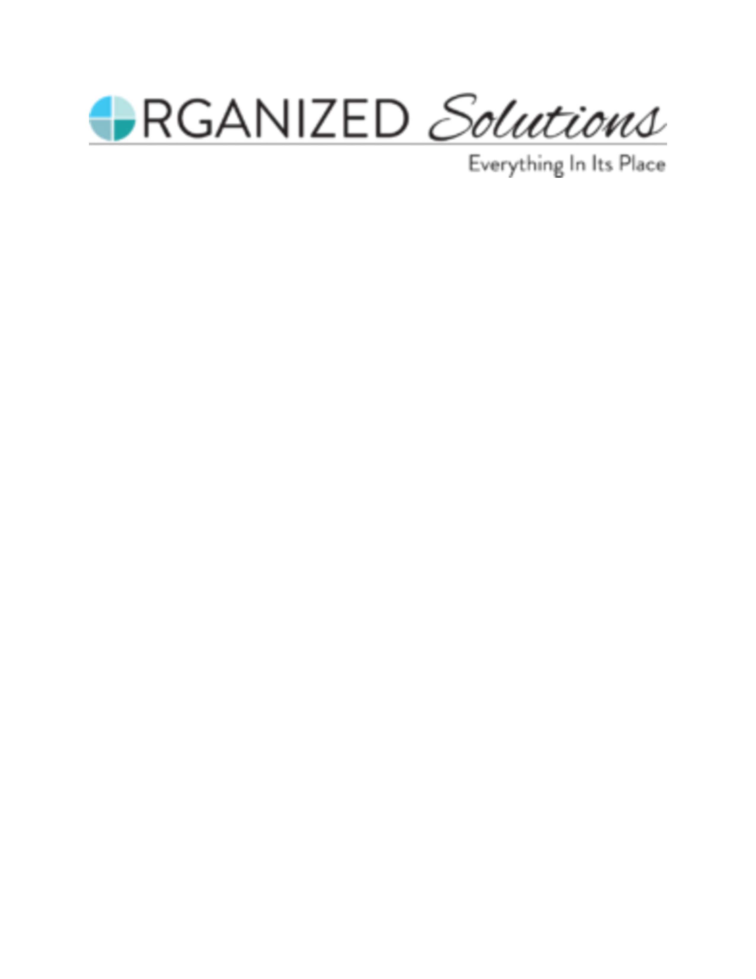Arizona Organized Solutions Logo