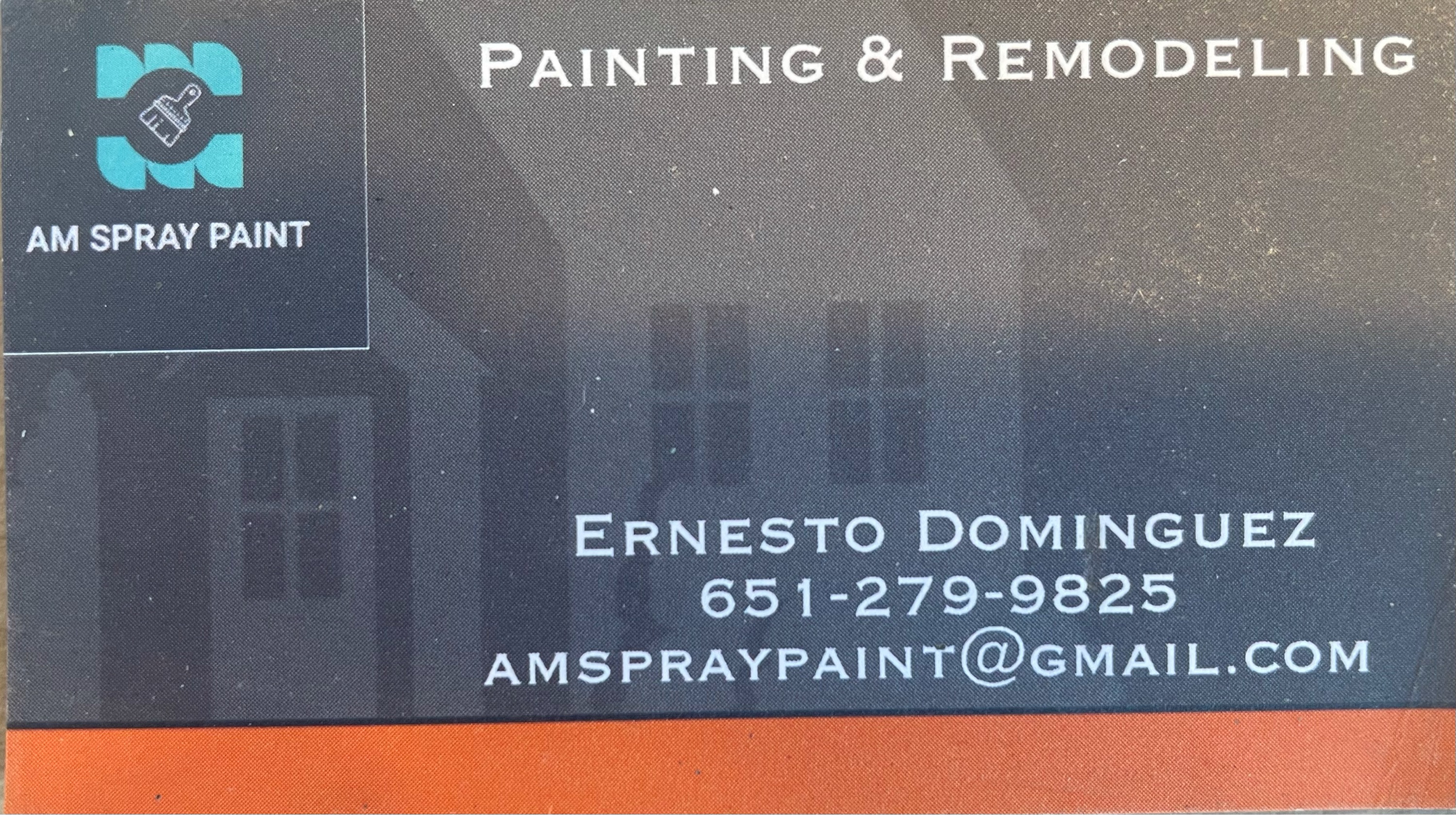 AM Spray Paint LLC Logo
