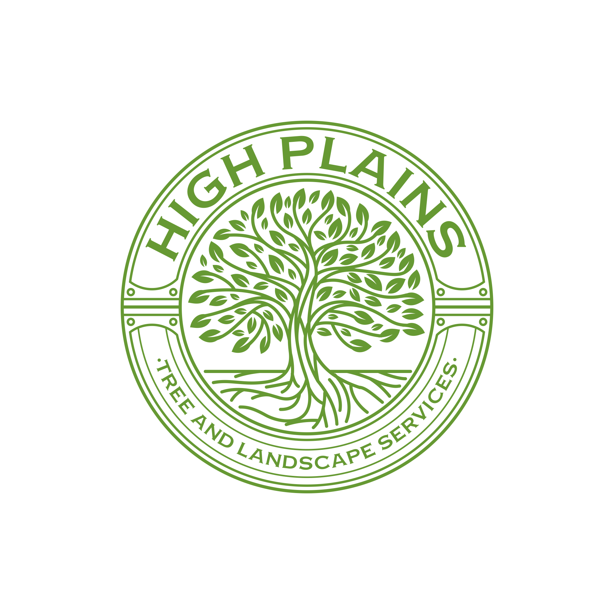 High Plains Trees and Landscape Services Logo