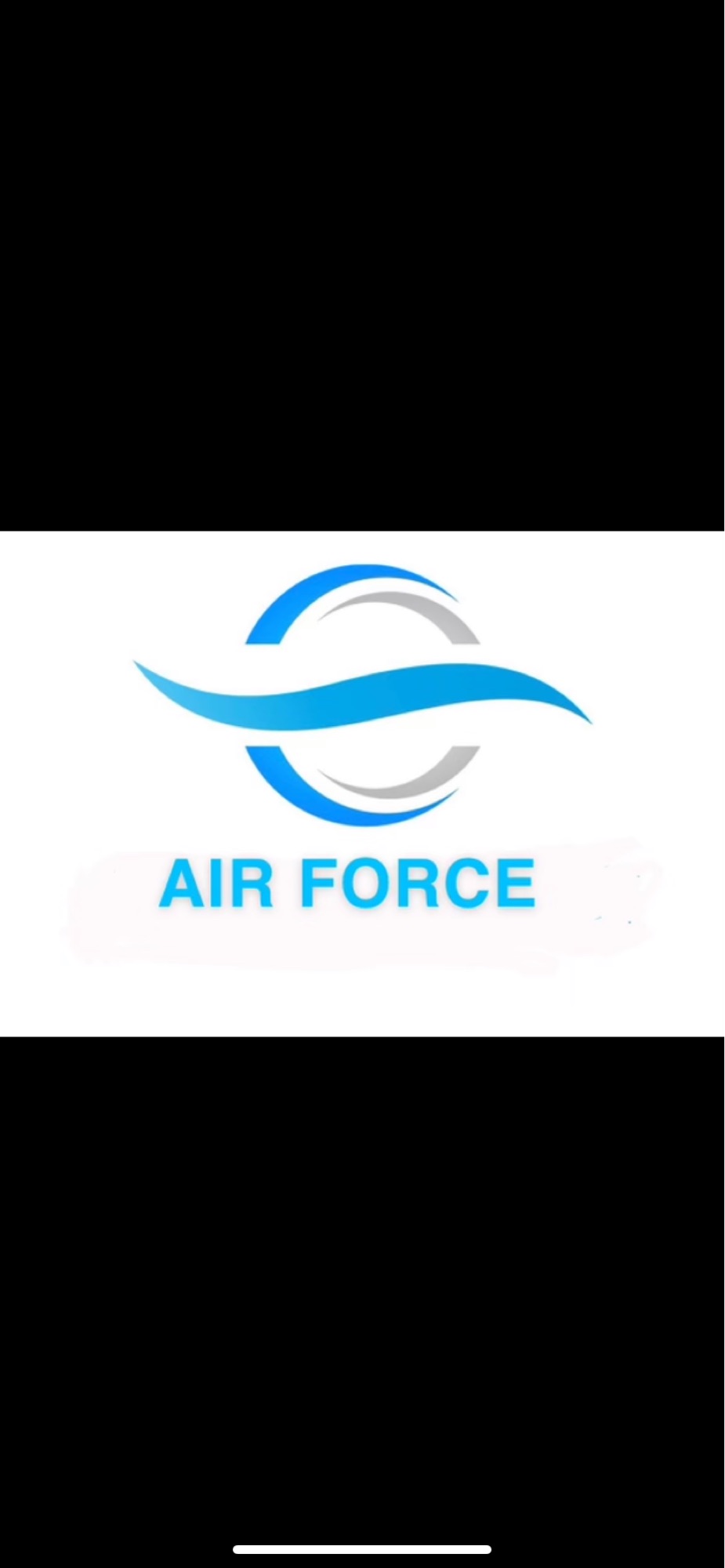 Air Force Heating and Cooling Logo