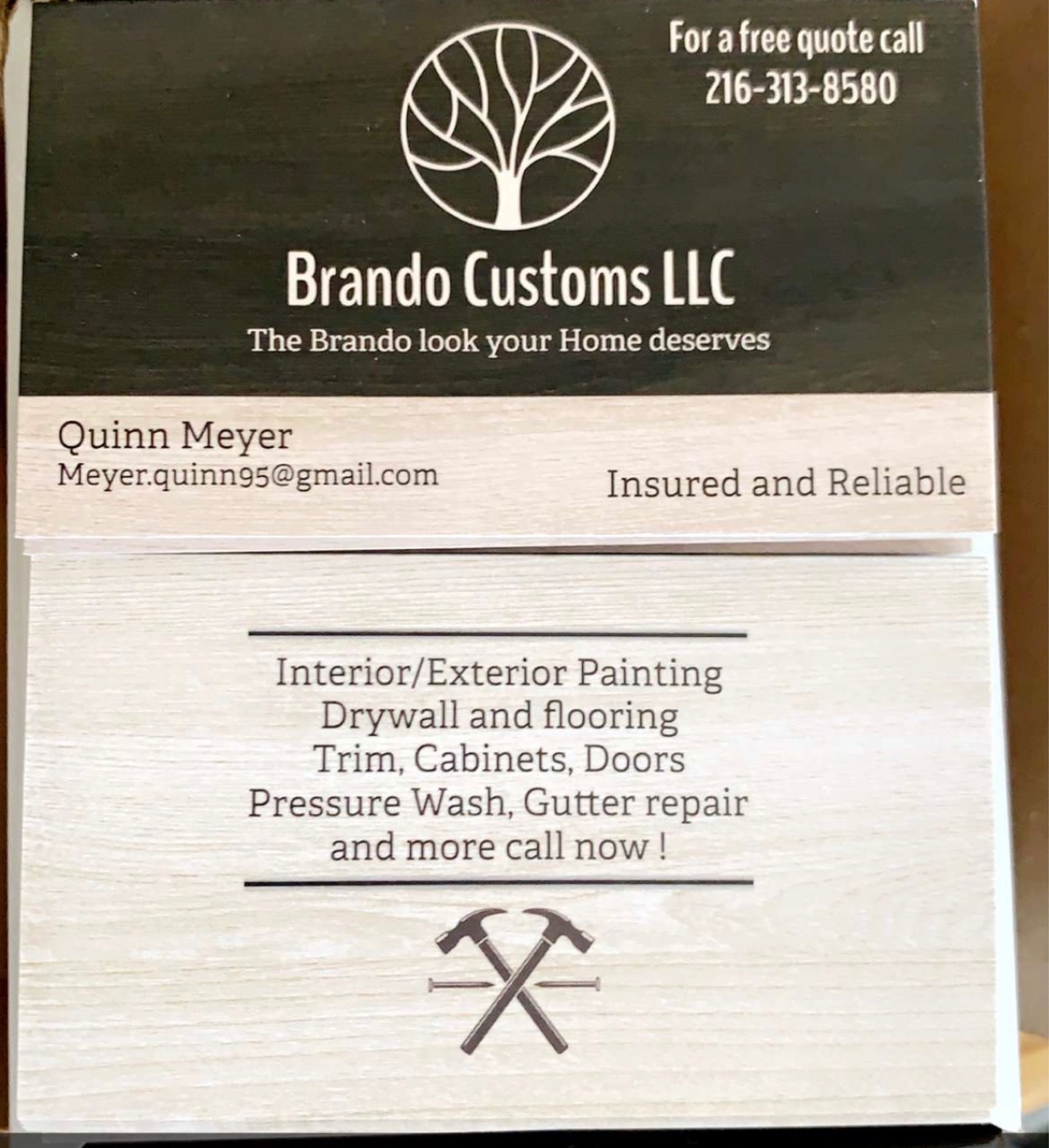 Brando Customs, LLC Logo