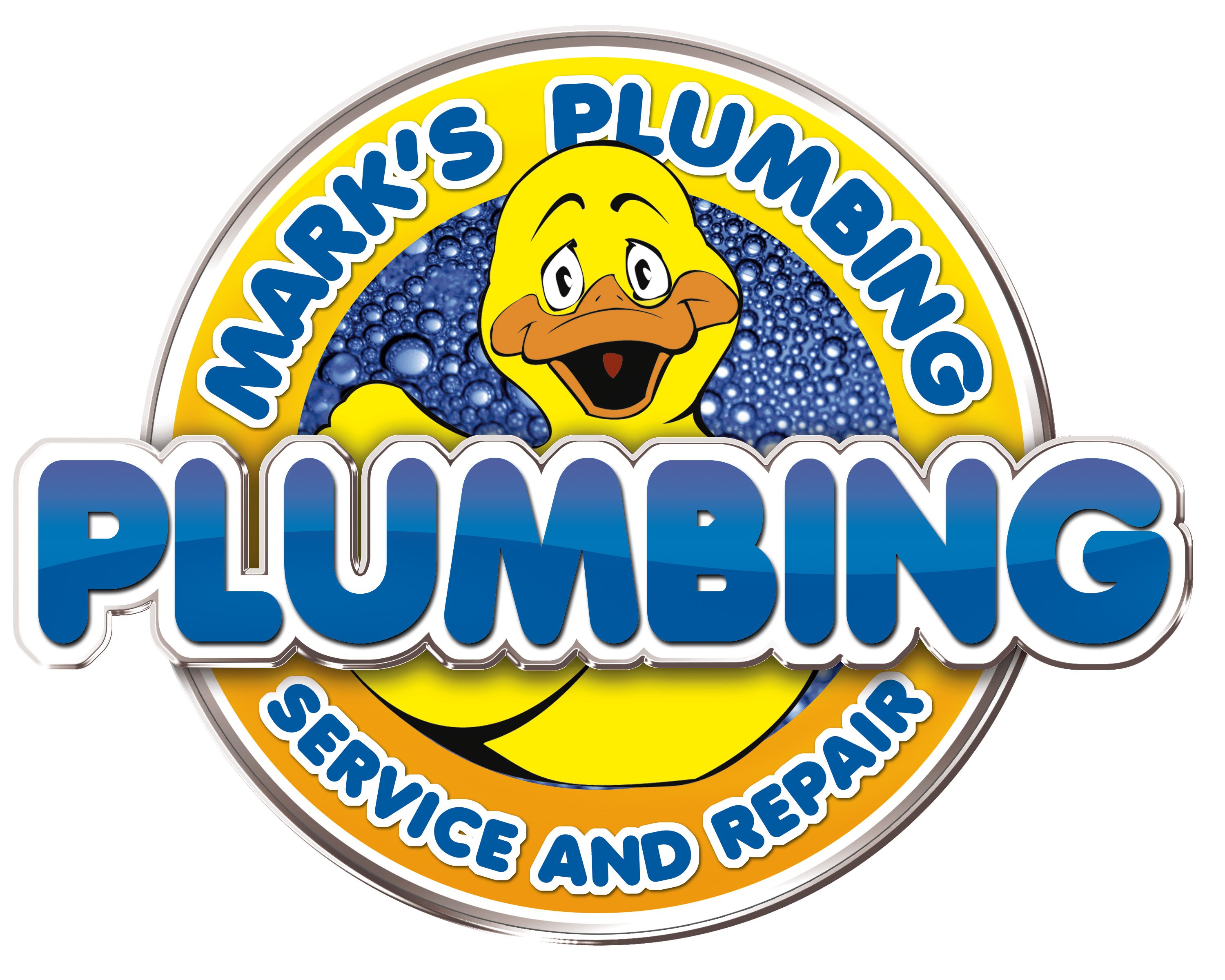 Mark's Plumbing Service & Repair Logo