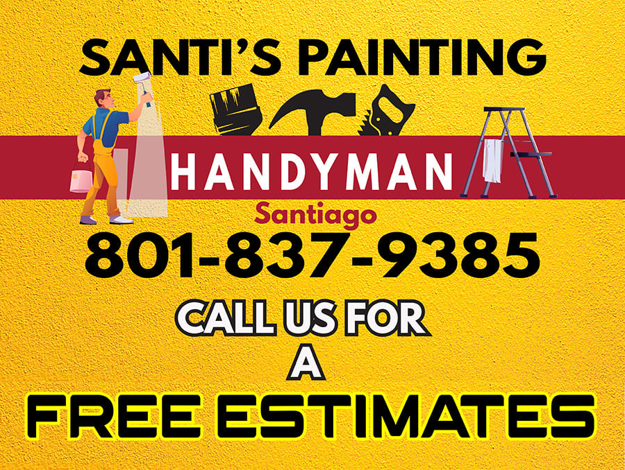 Santi's Handyman Service Logo