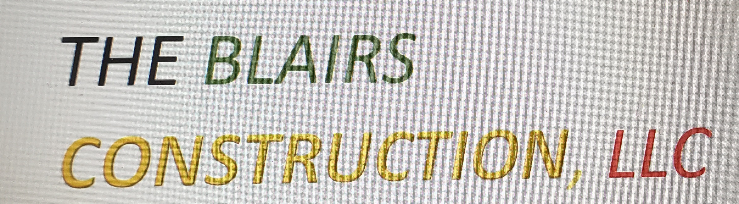 The Blairs Construction, LLC Logo