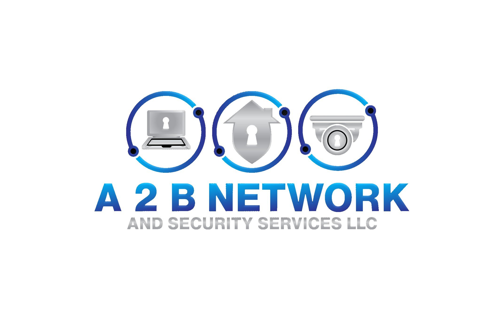 A 2 B Network & Security Services Logo