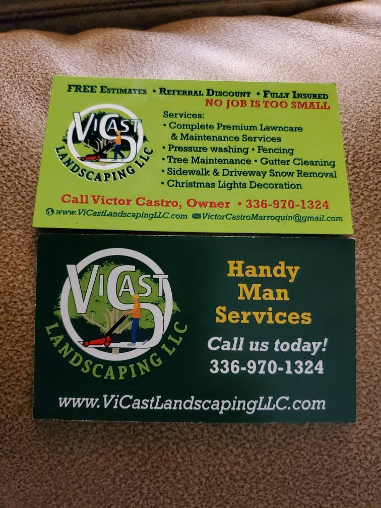 Vicast Landscaping, LLC Logo