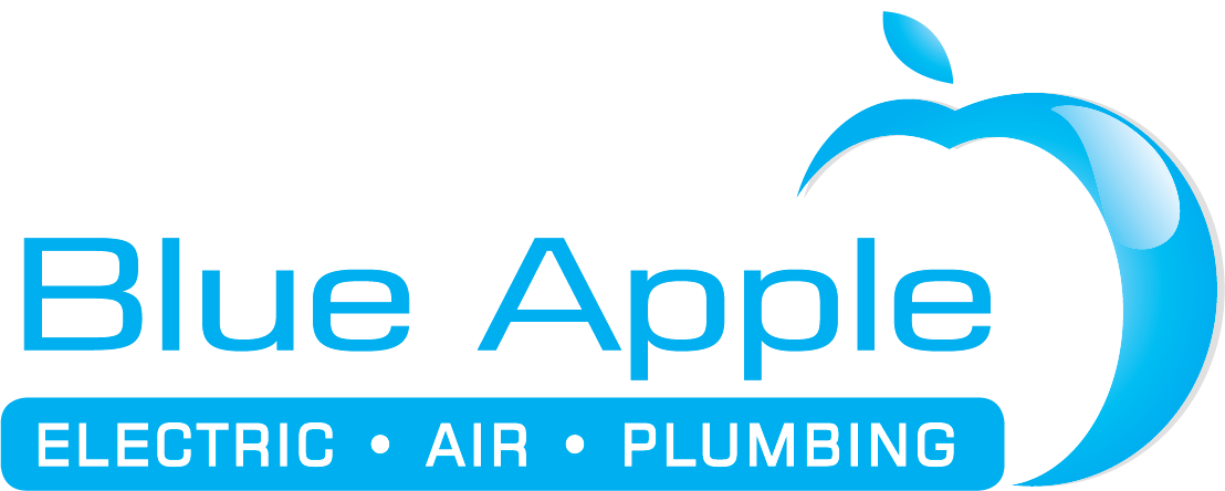 Blue Apple - HVAC Logo