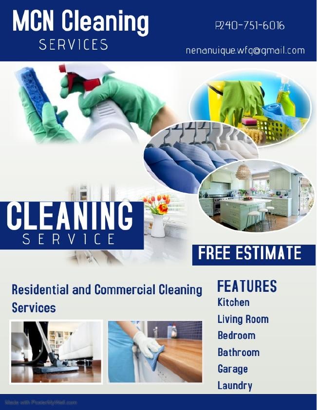 MCN Cleaning Services Logo