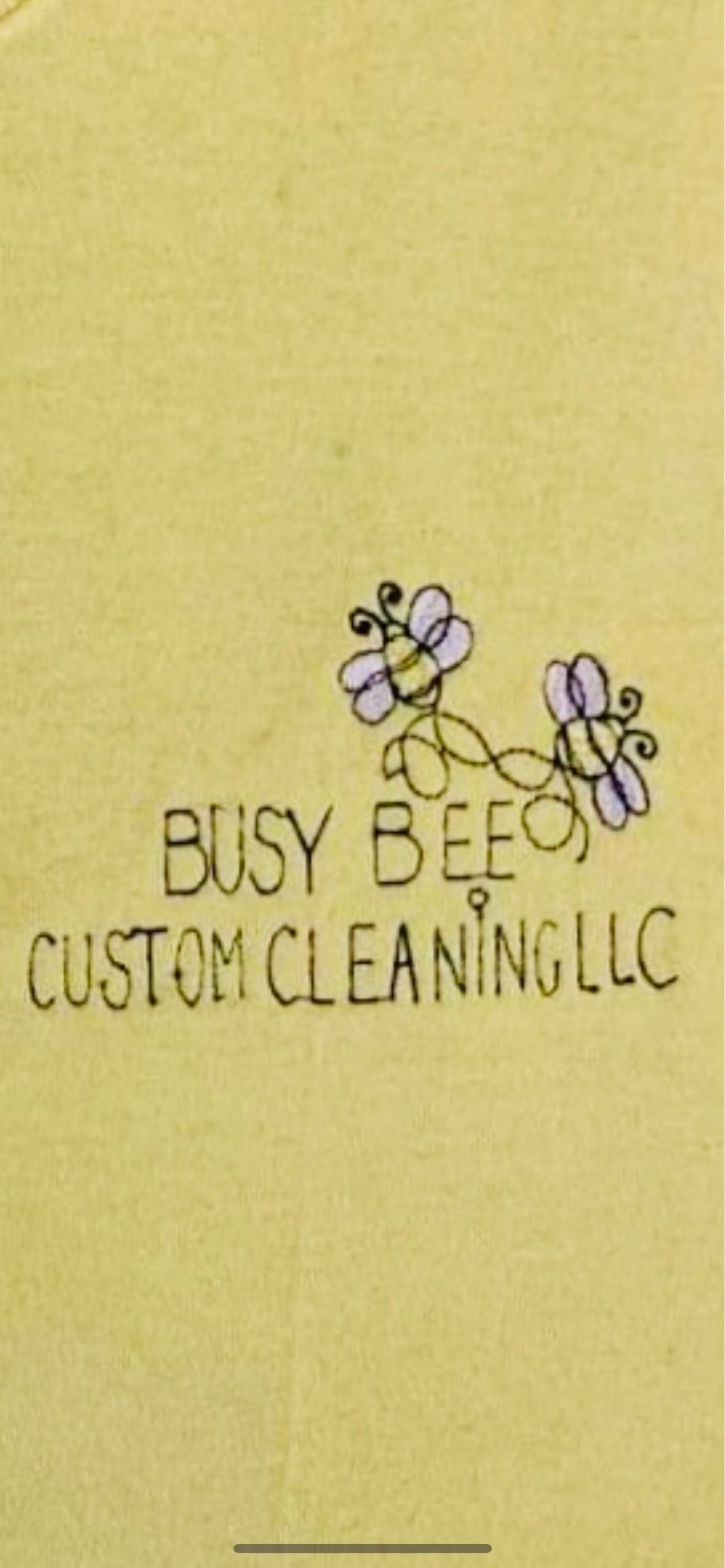 Busy Bee Custom Cleaning, LLC Logo