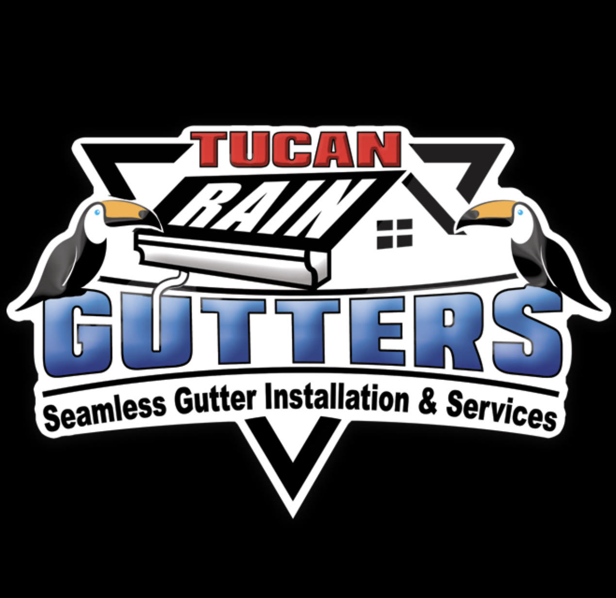 Tucan Rain Gutters Logo