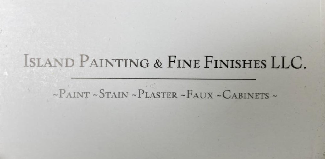 Island Painting & Fine Finishes Logo