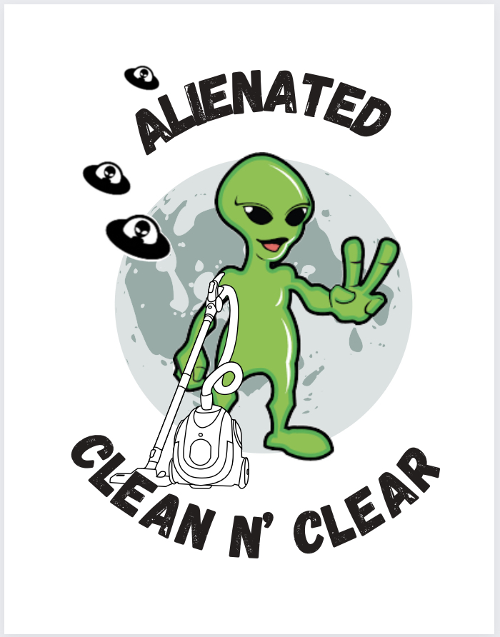 Alienated Clean N Clear Logo