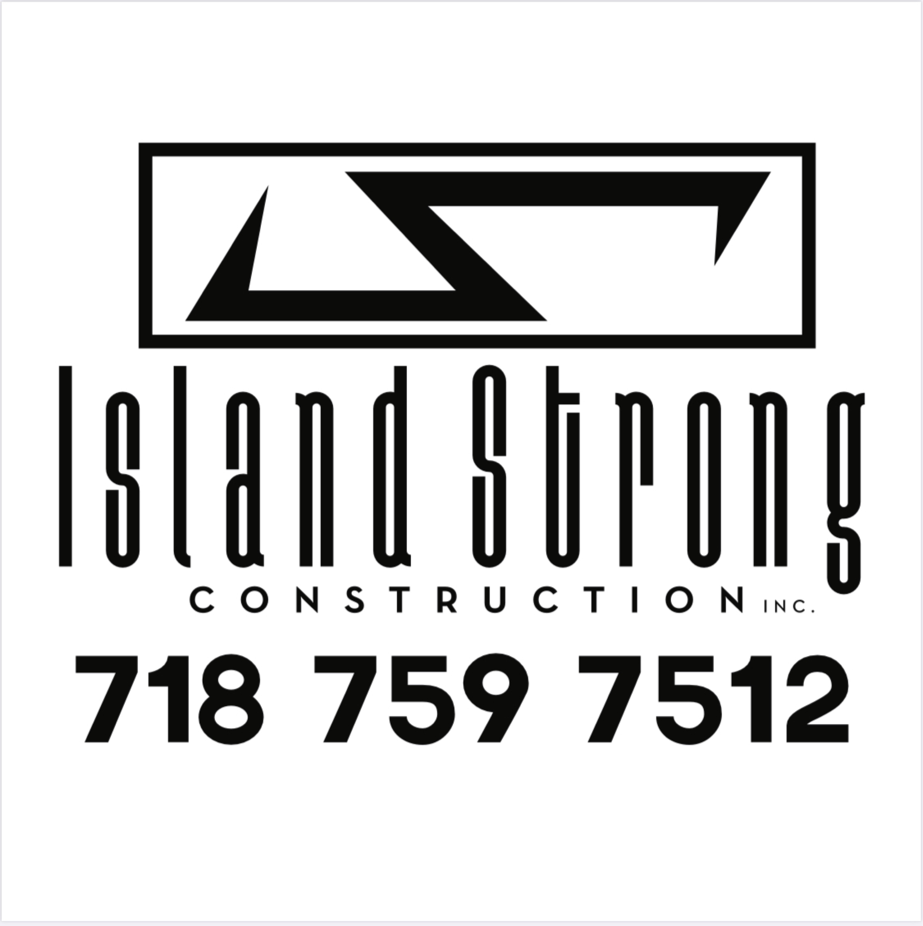 Island Strong Construction Logo