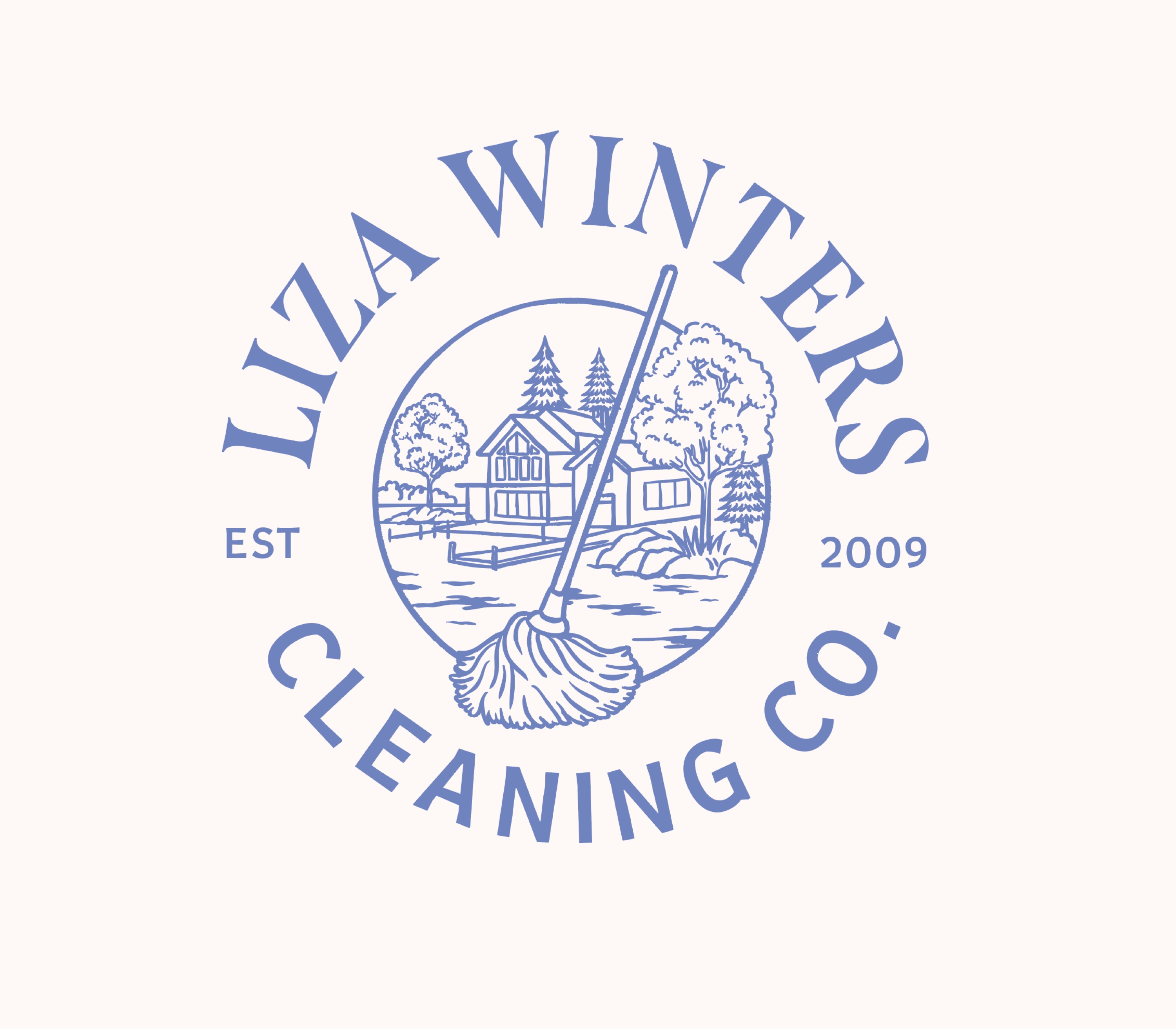 Liza Winters Cleaning Co Logo