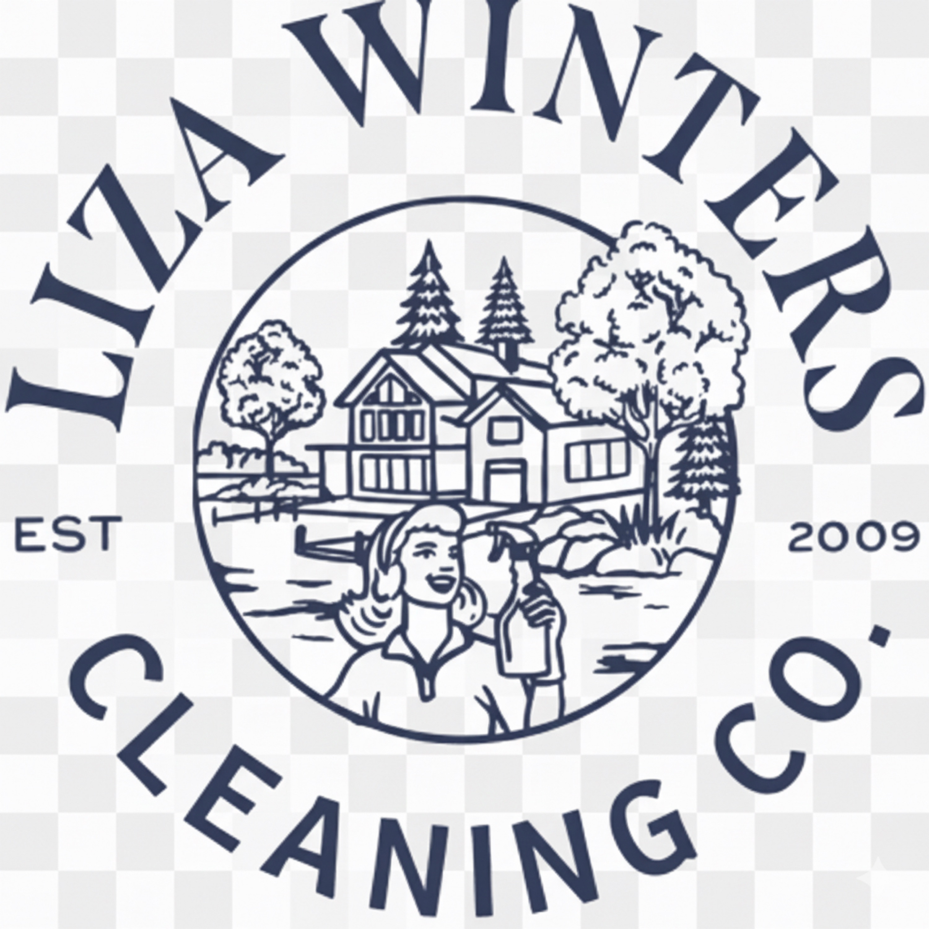 Liza Winters Cleaning Co Logo