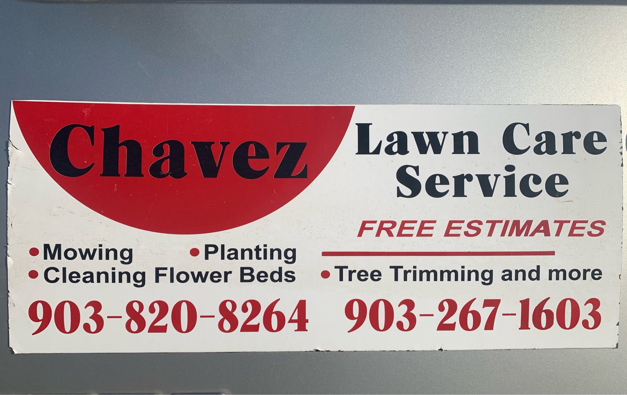Chavez Lawn Care Service Logo