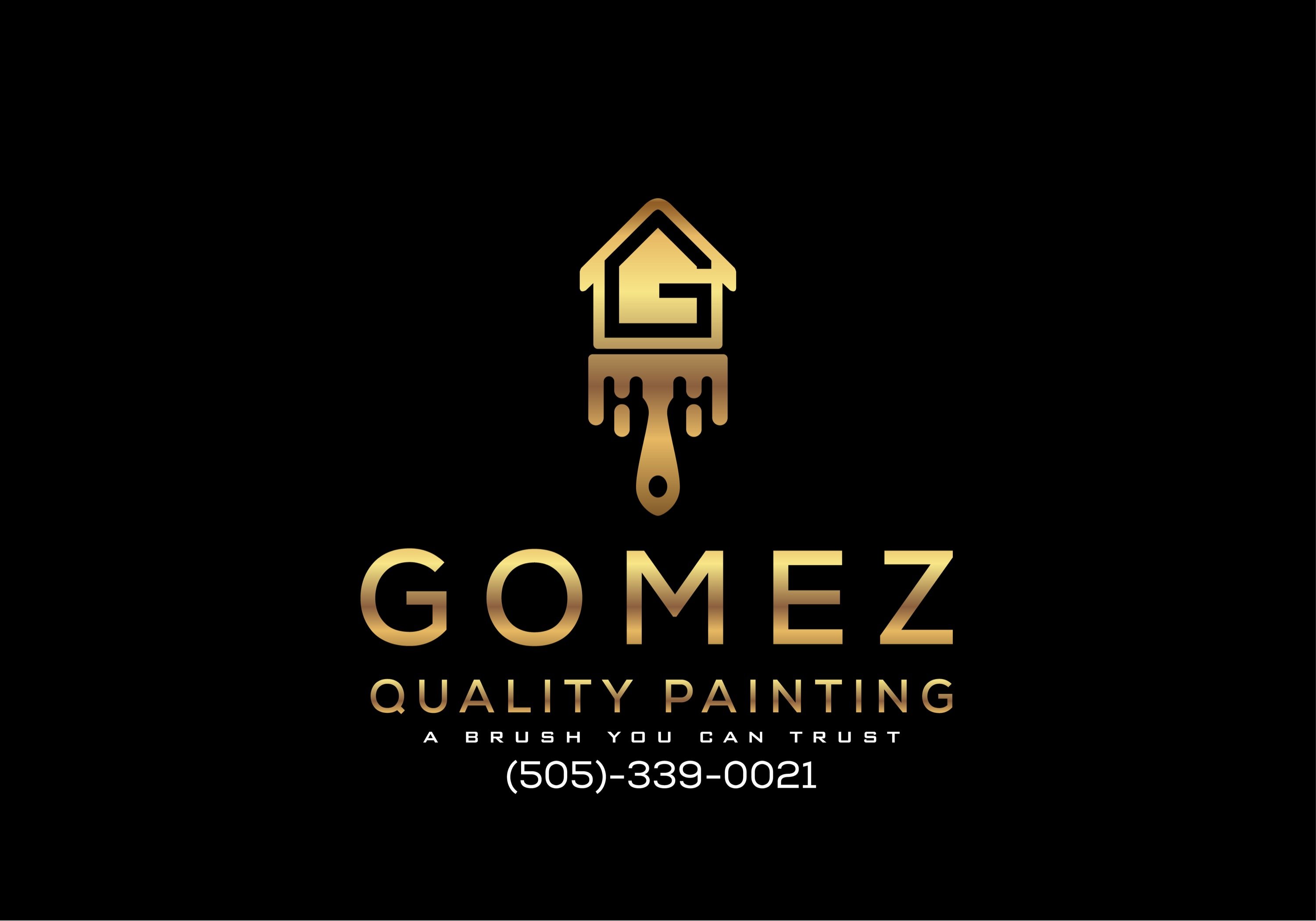 Gomez Quality Painting Logo