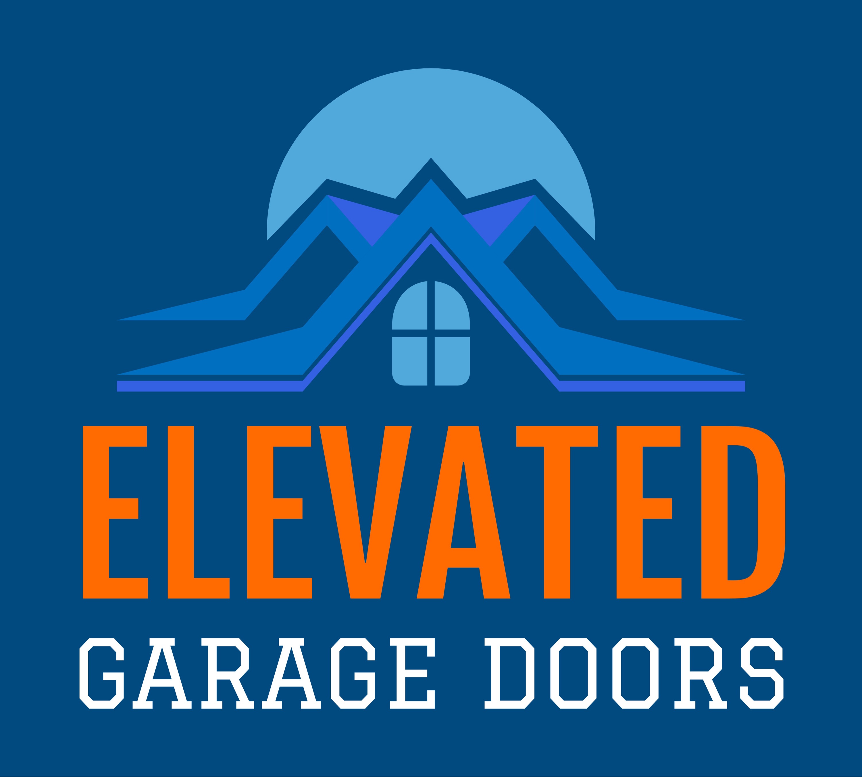 Elevated Garage Doors, Inc. Logo
