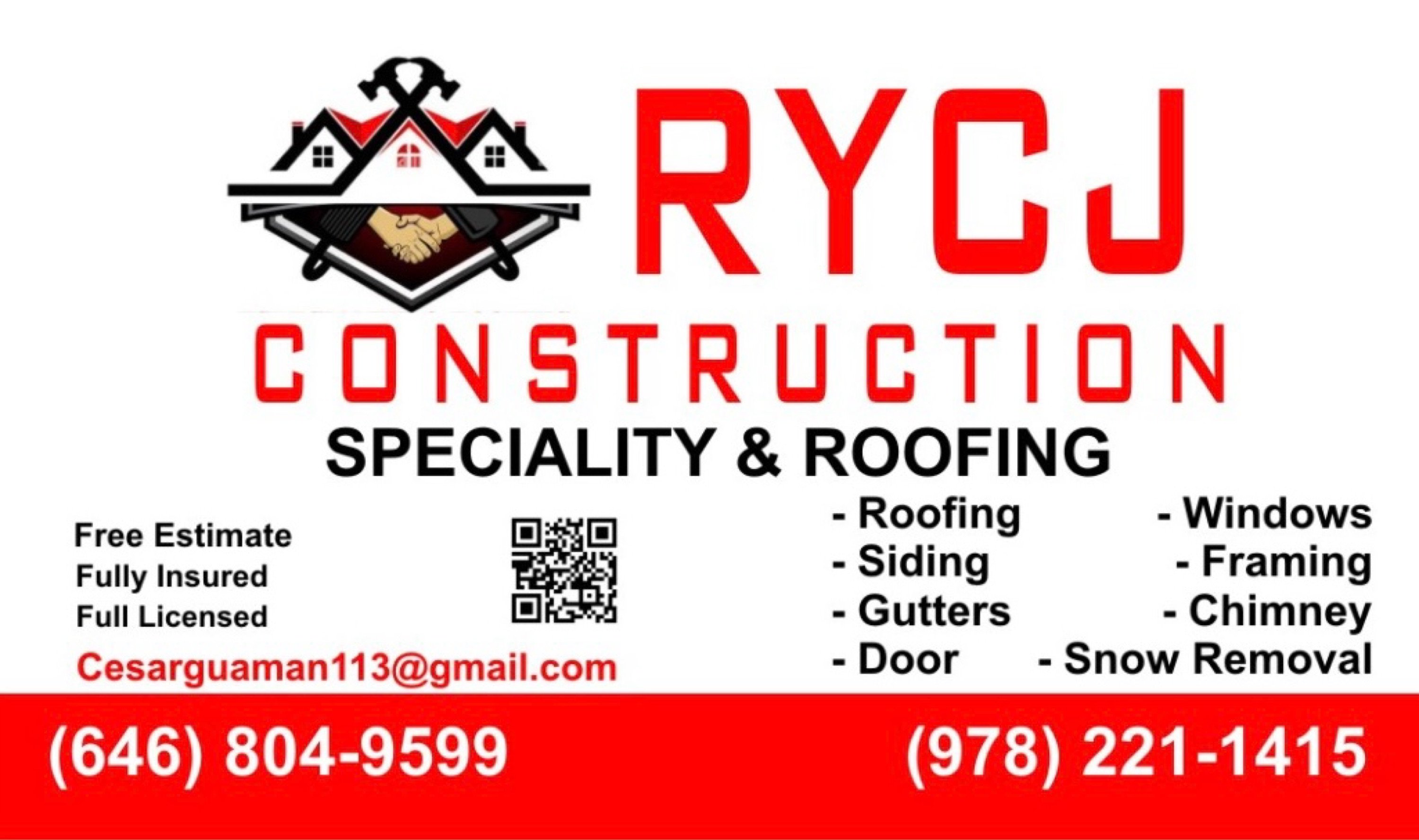 RYCJ Construction Logo