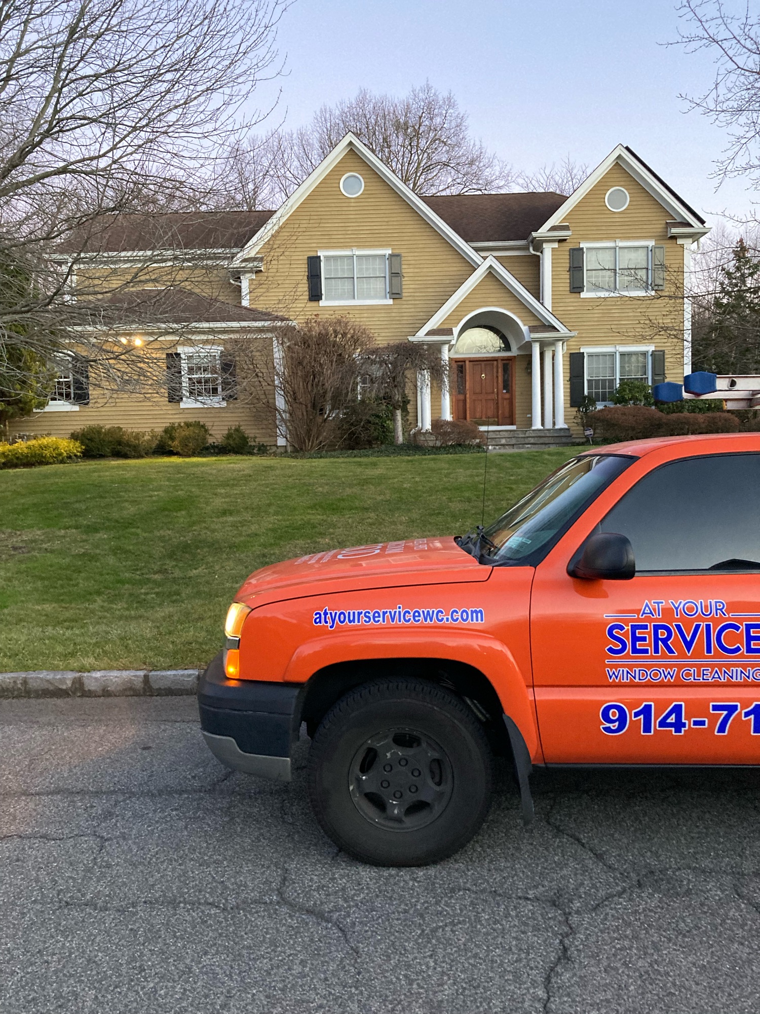 At Your Service Window Cleaning Logo