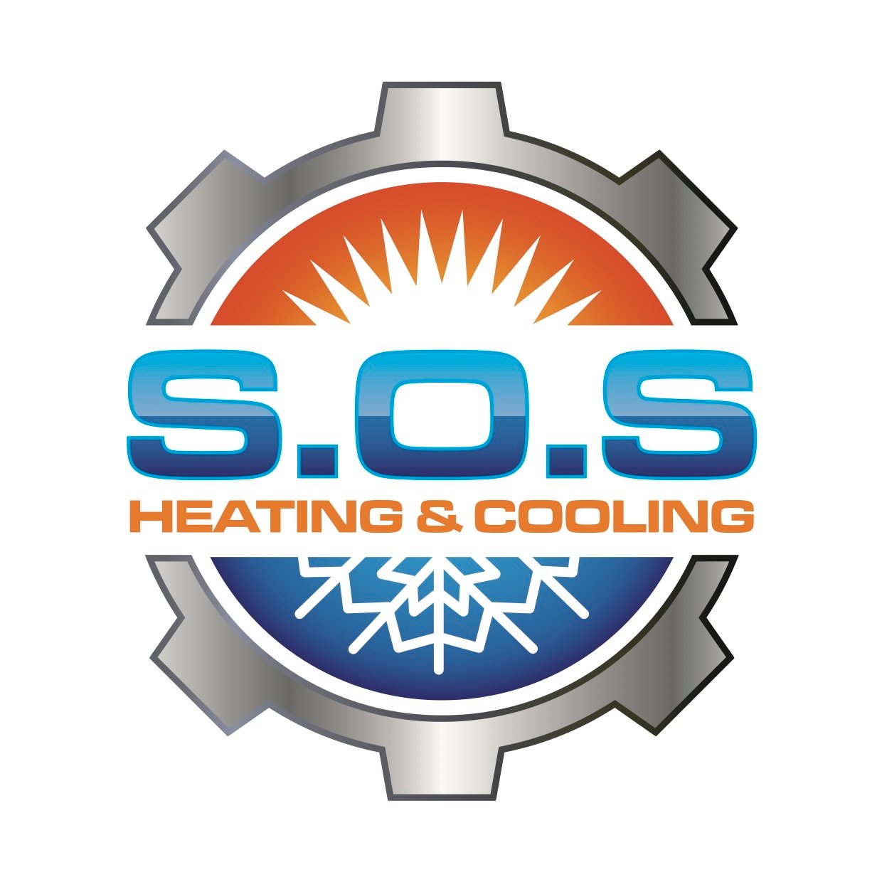 S.O.S Heating & Cooling, LLC Logo