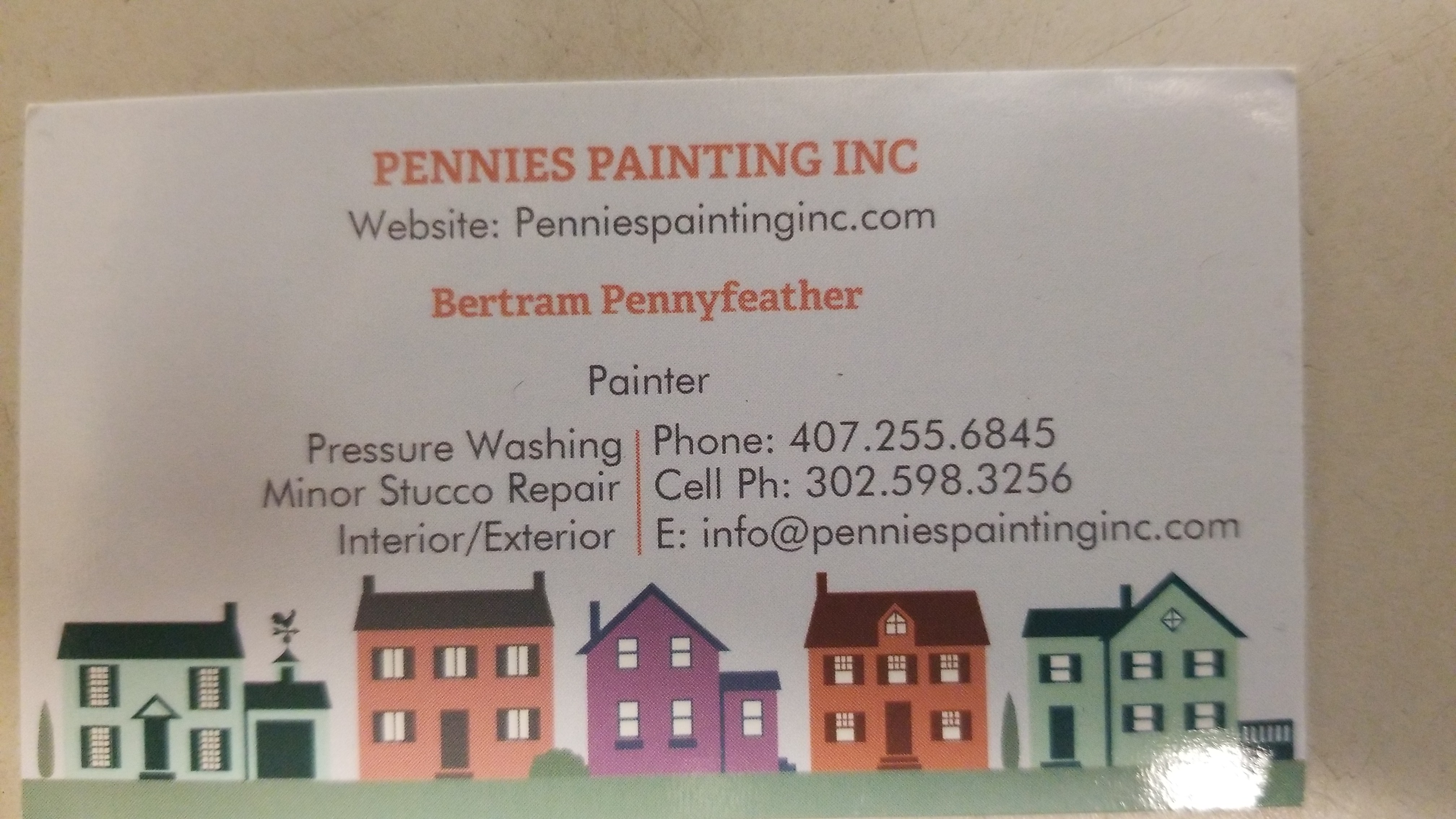 Pennies Painting Logo