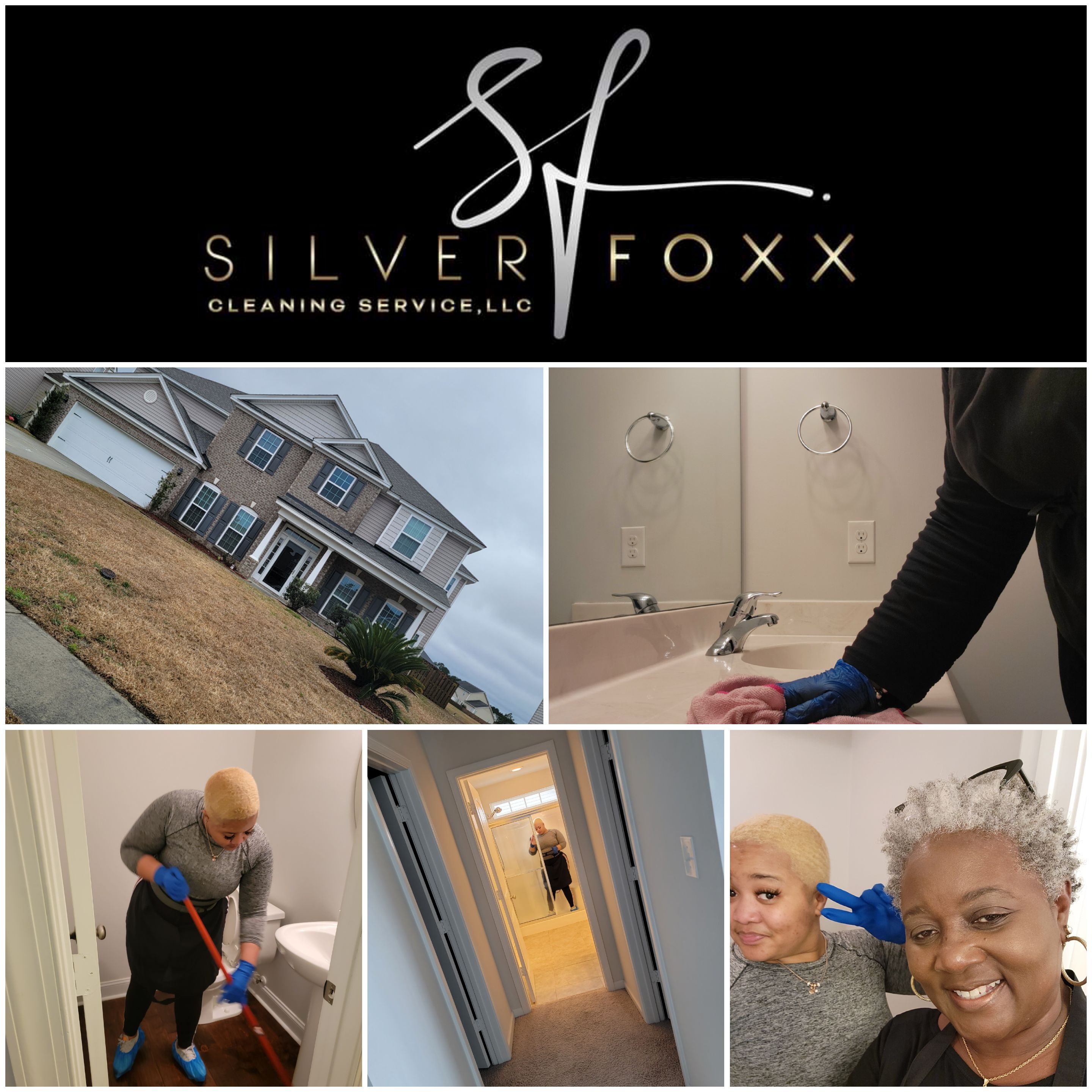 SilverFoxx Cleaning Service, LLC Logo