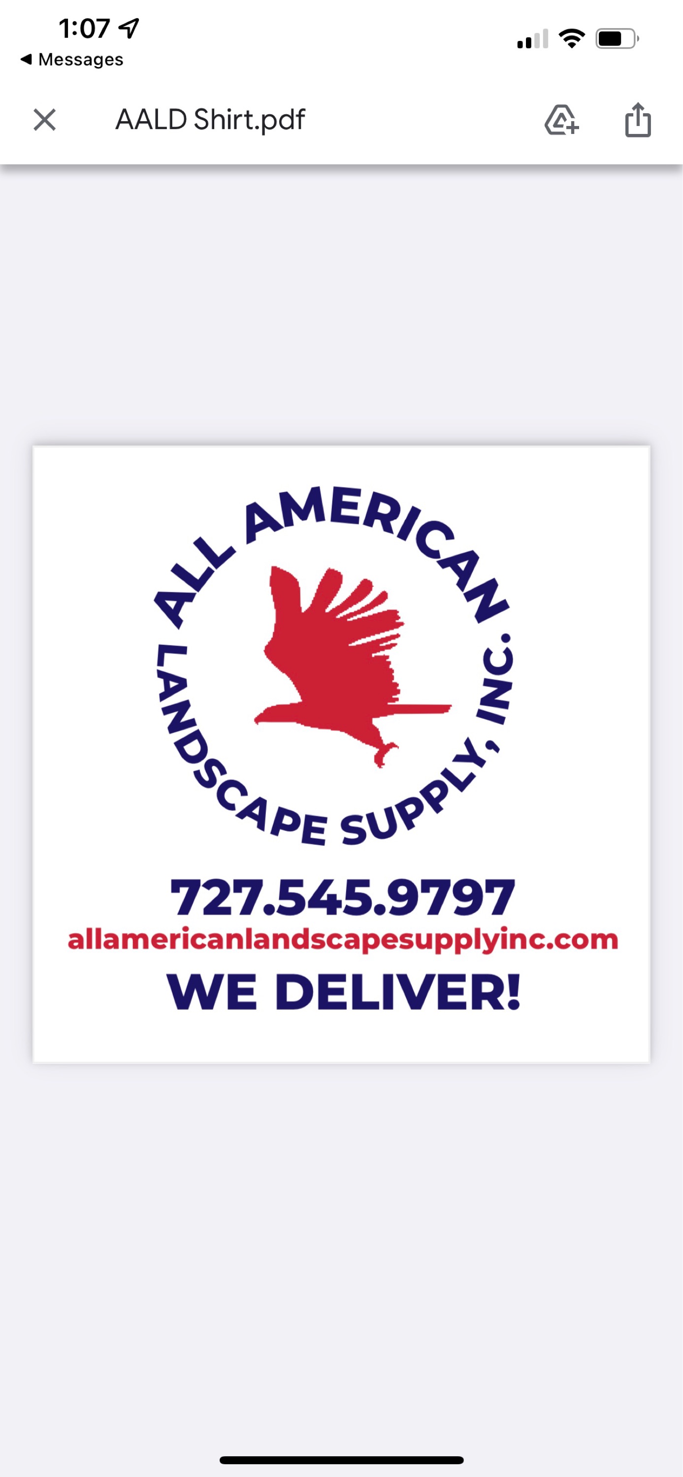 All American Landscape Supply, Inc. Logo