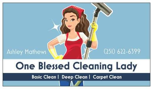 One Blessed Cleaning Logo