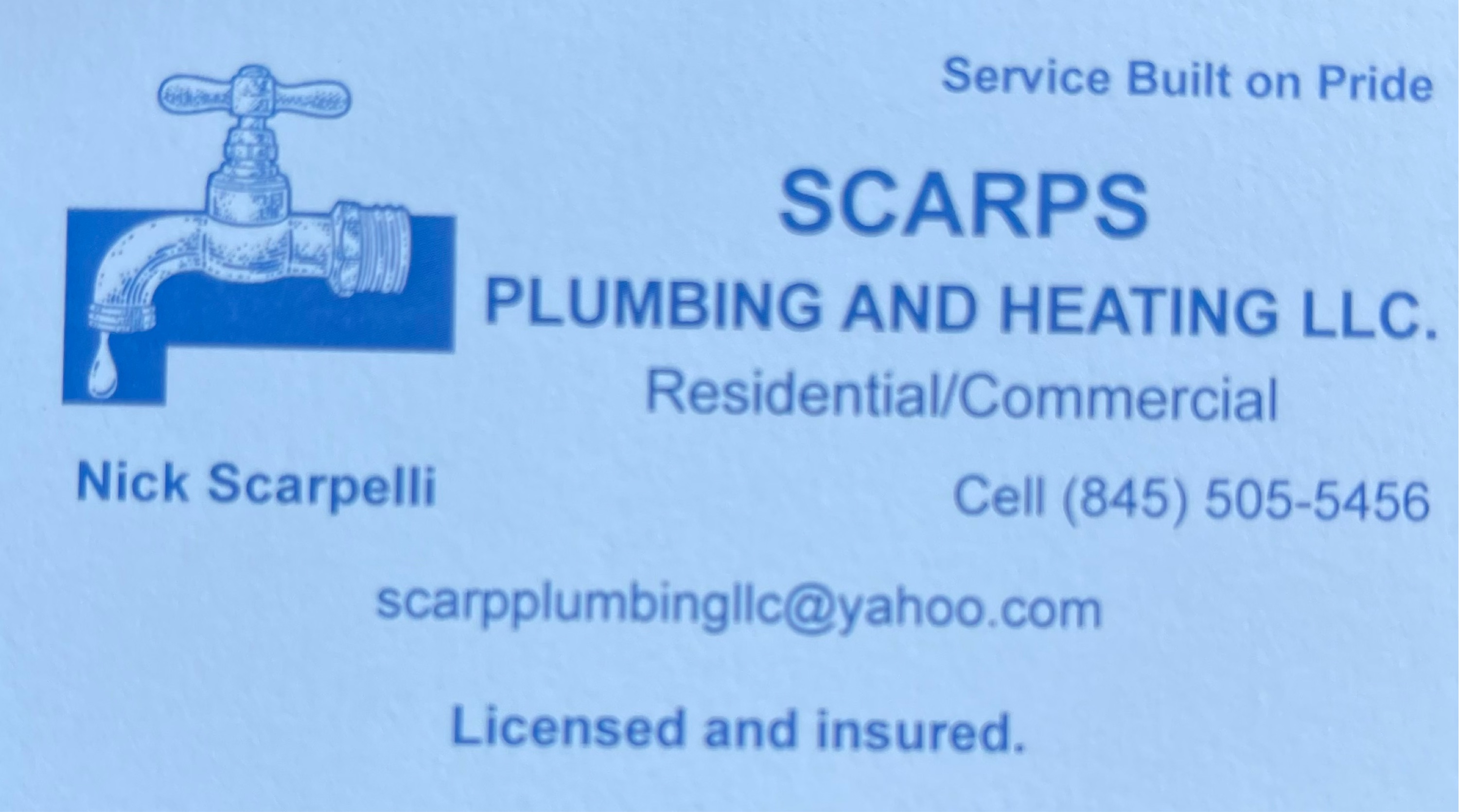 Scarps Plumbing & Heating LLC Logo