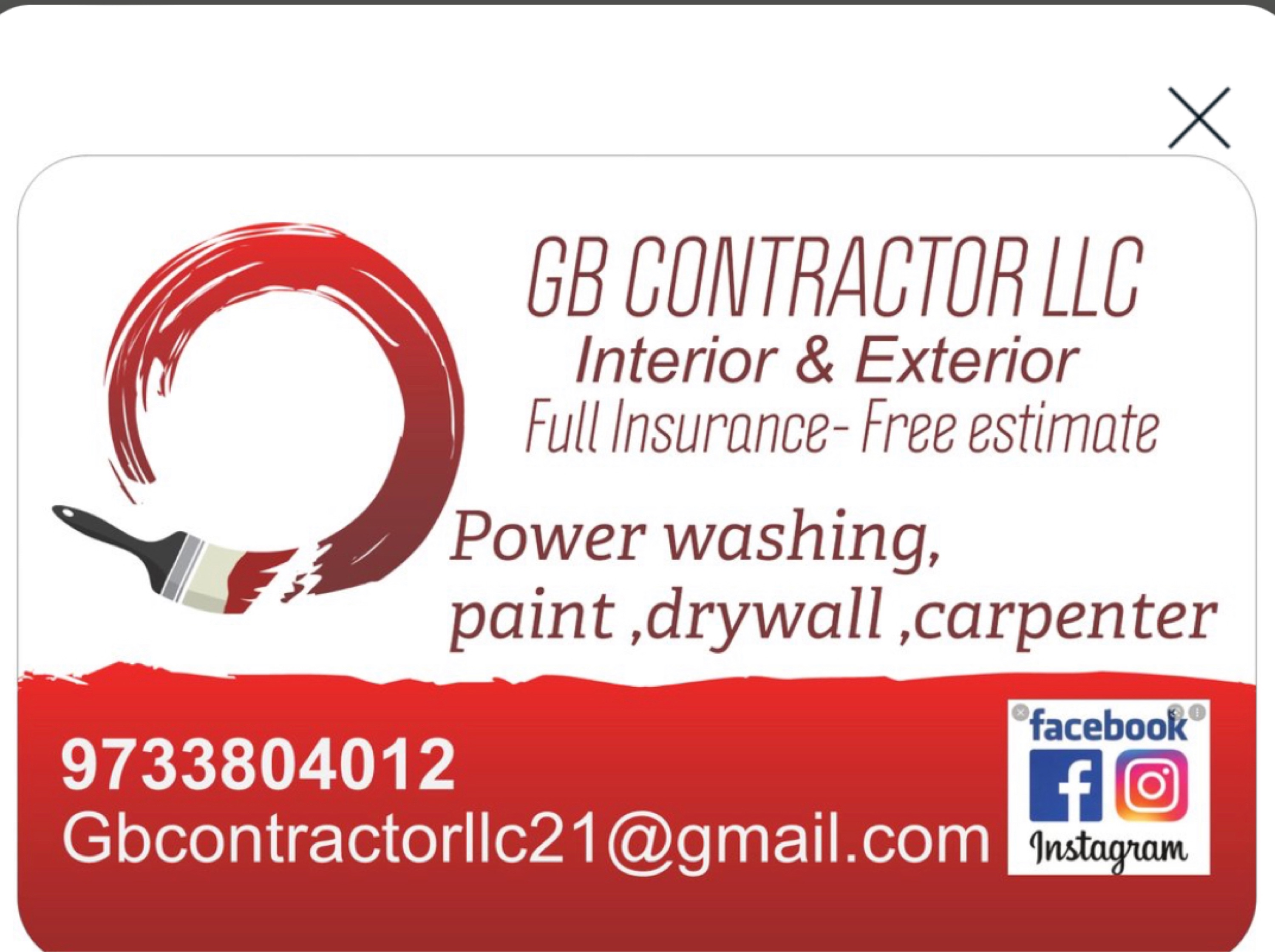 GB Contractor Logo