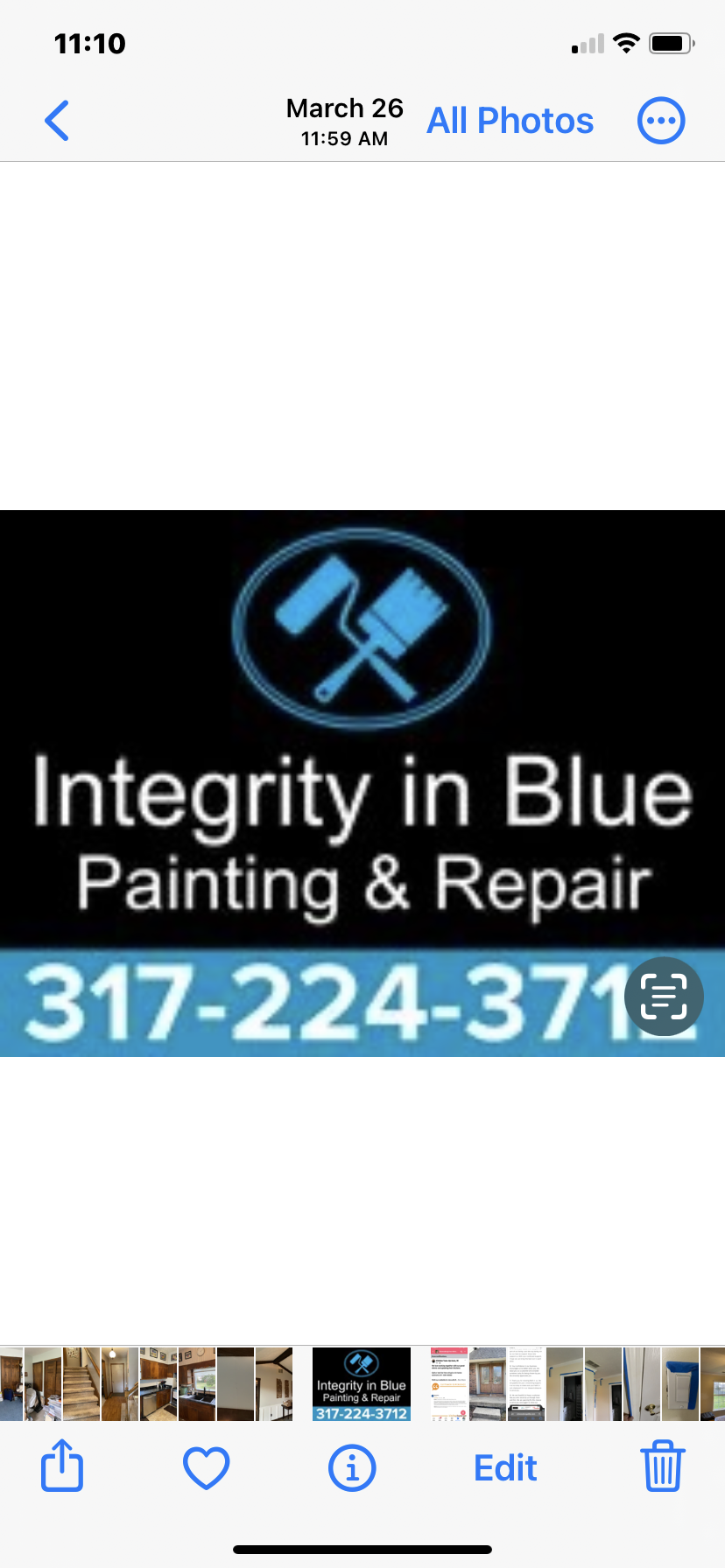 Integrity In Blue, LLC Logo