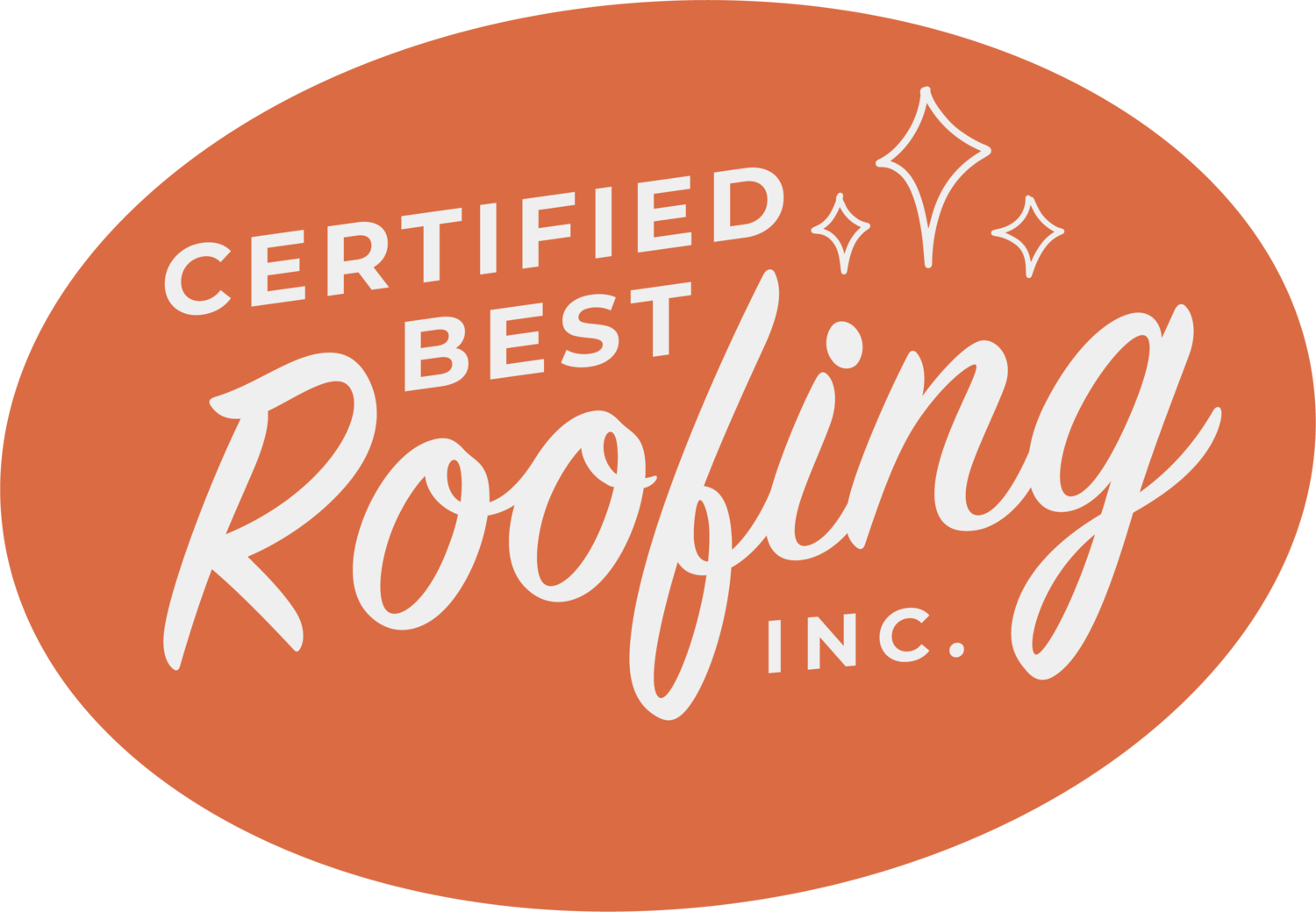 Certified Best Roofing, Inc. Logo