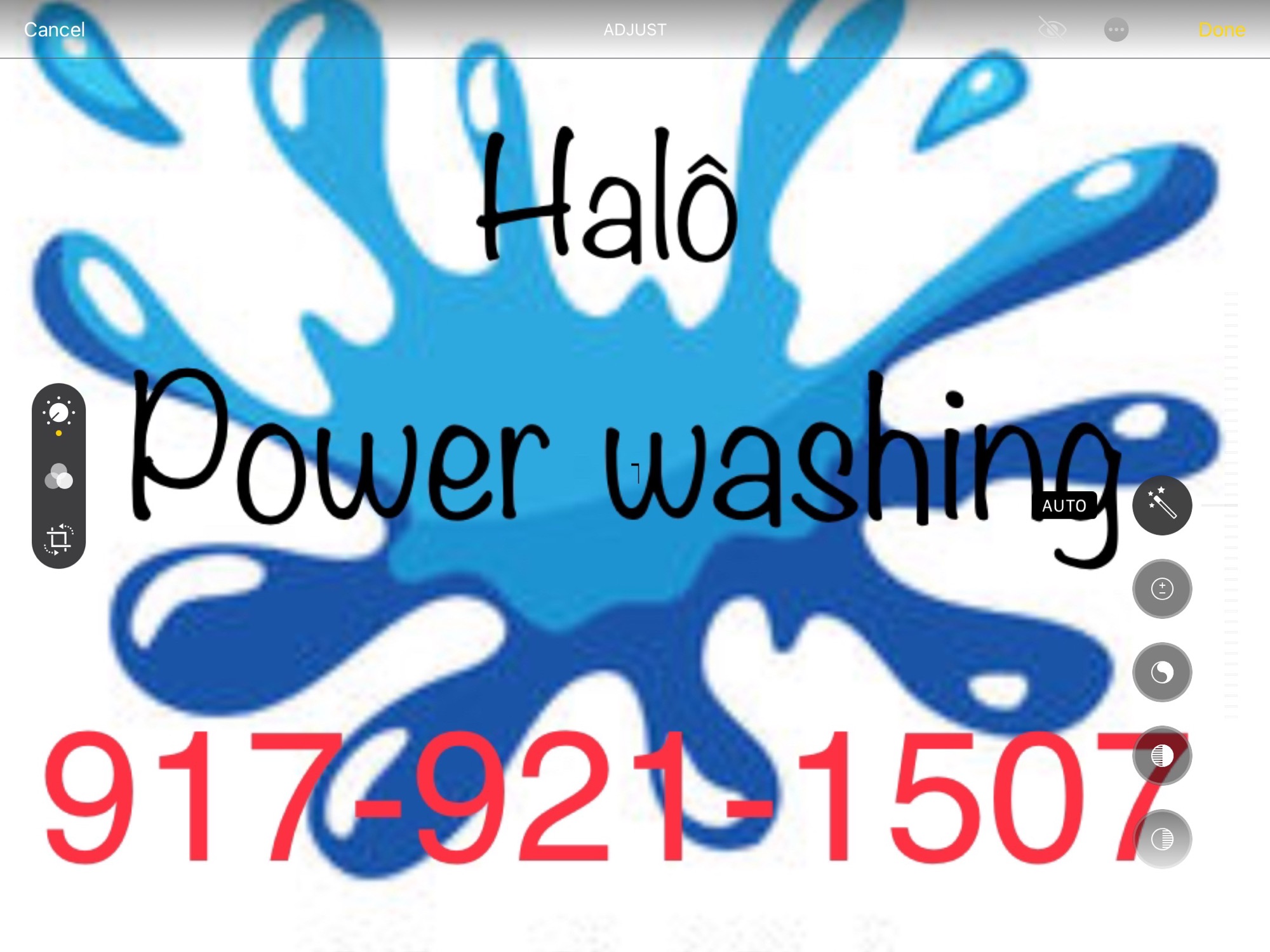 Halo Power Washing & Painting Logo