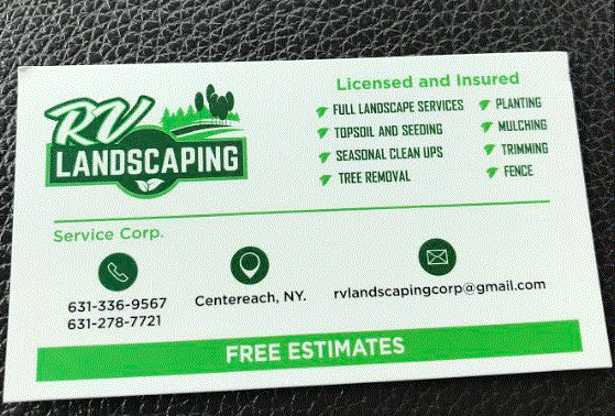 RV Landscaping Services Logo