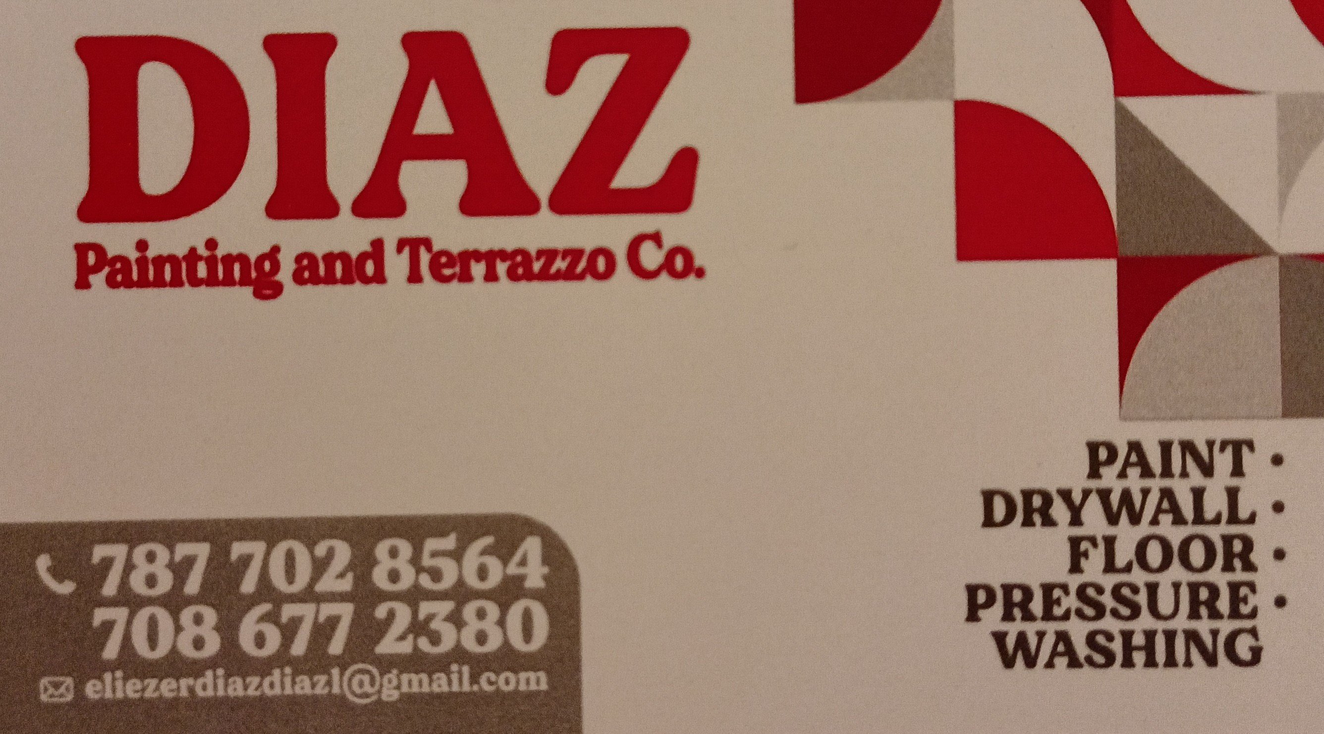 Diaz Painting & Terrazzo Co Logo